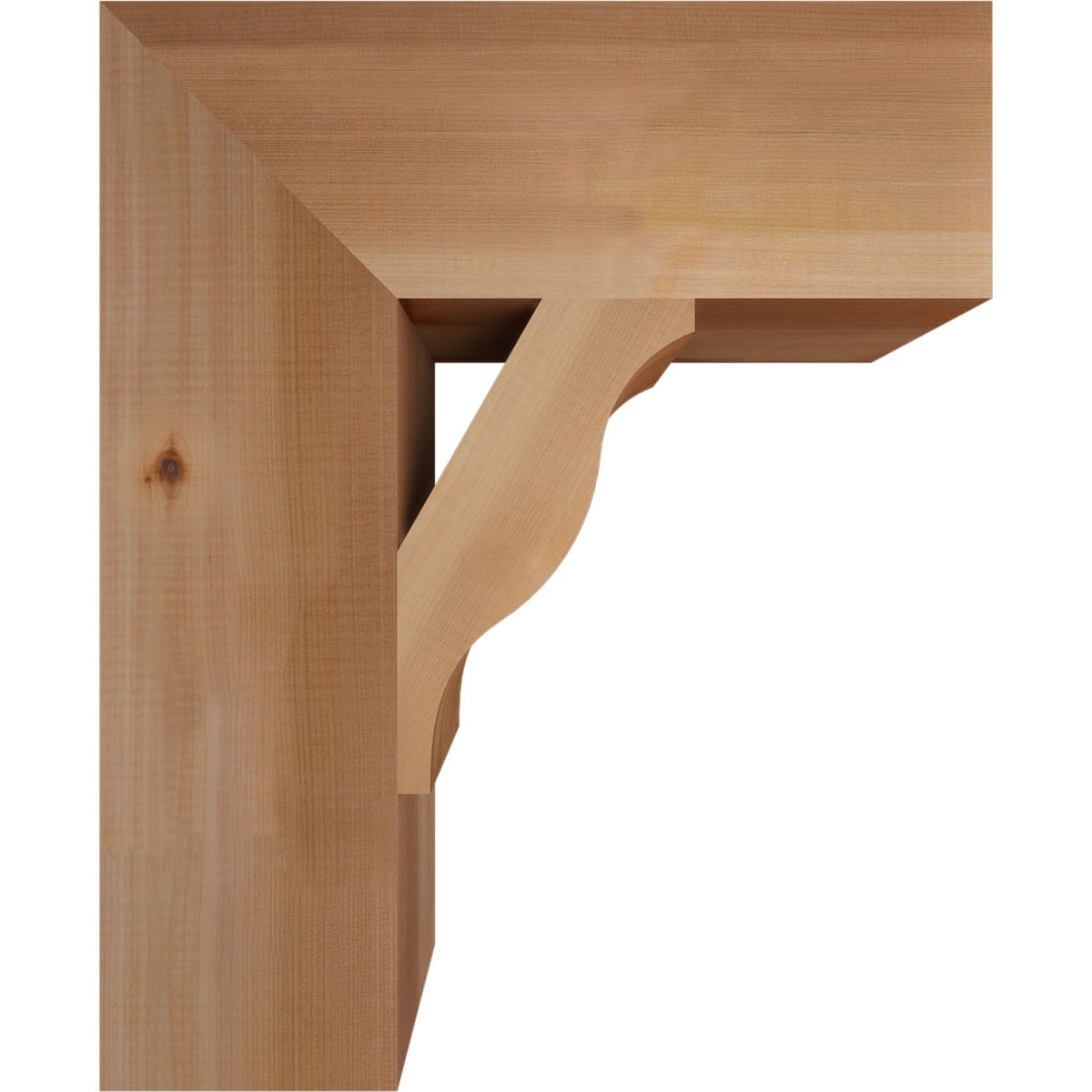 Ekena Millwork BKT06X18X22FST05SWR Exterior-Brackets-Braces - View #3