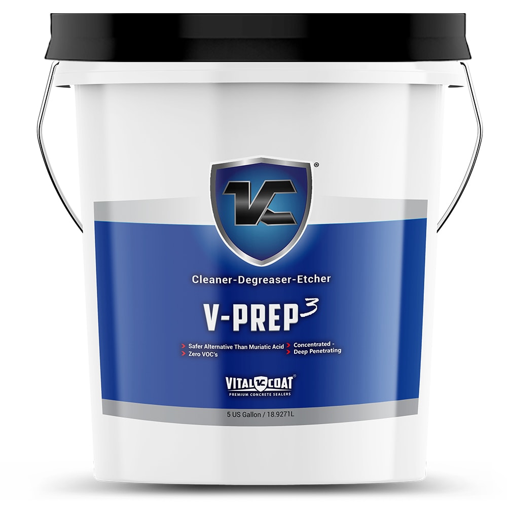 Vital Coat VCVP5G V-PREP³ 3-in-1 Exterior Concentrated Cleaner and etcher ( 5-gallon )