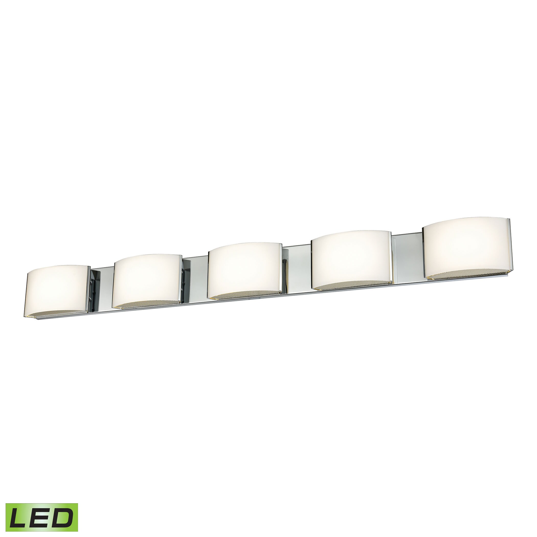 Westmore by ELK Lighting LWVL-220308222 Pannelli 44-in 5 -Light Chrome Integrated LED Modern/contemporary Vanity light