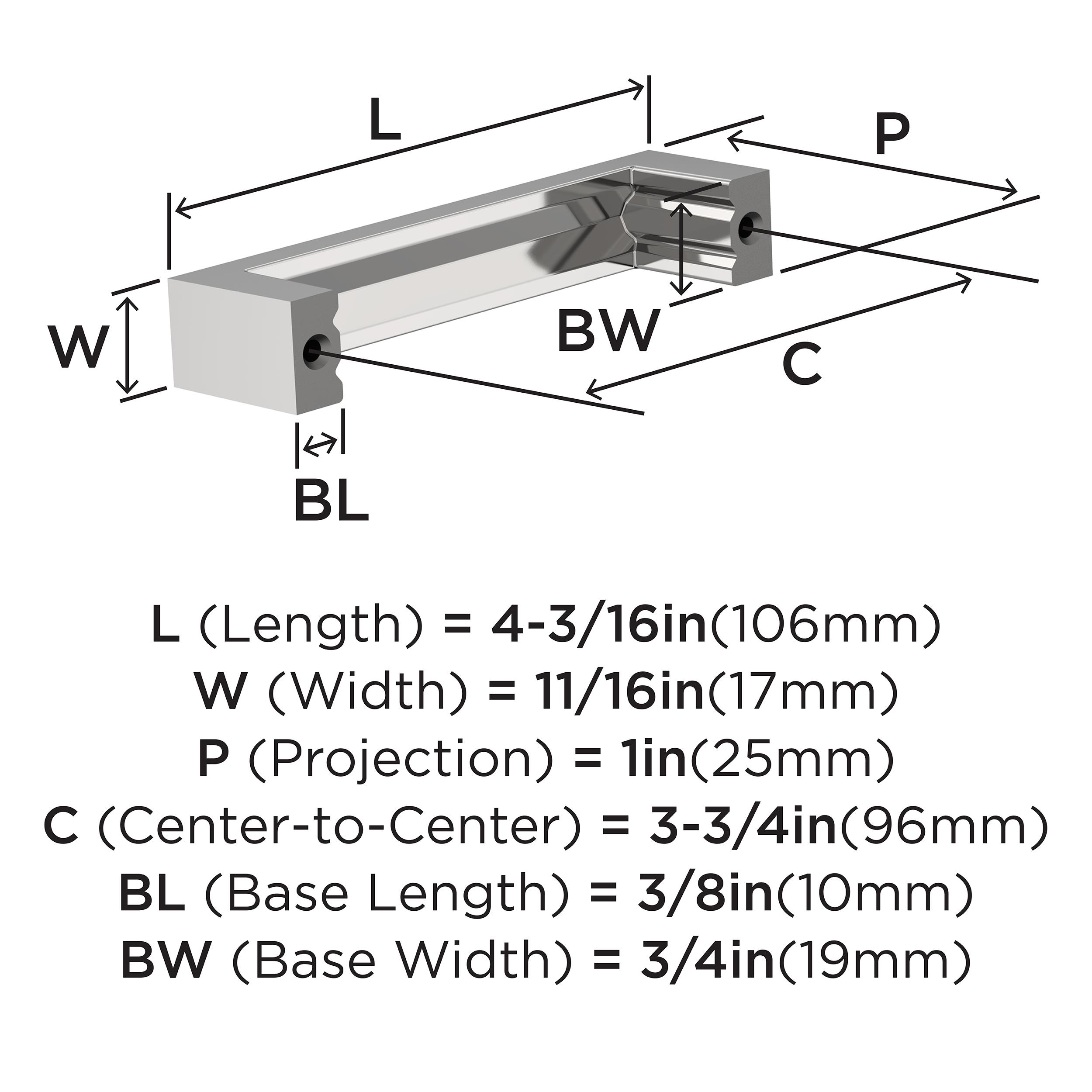 Amerock 10VMP3715126 Cabinet-Pulls - View #4