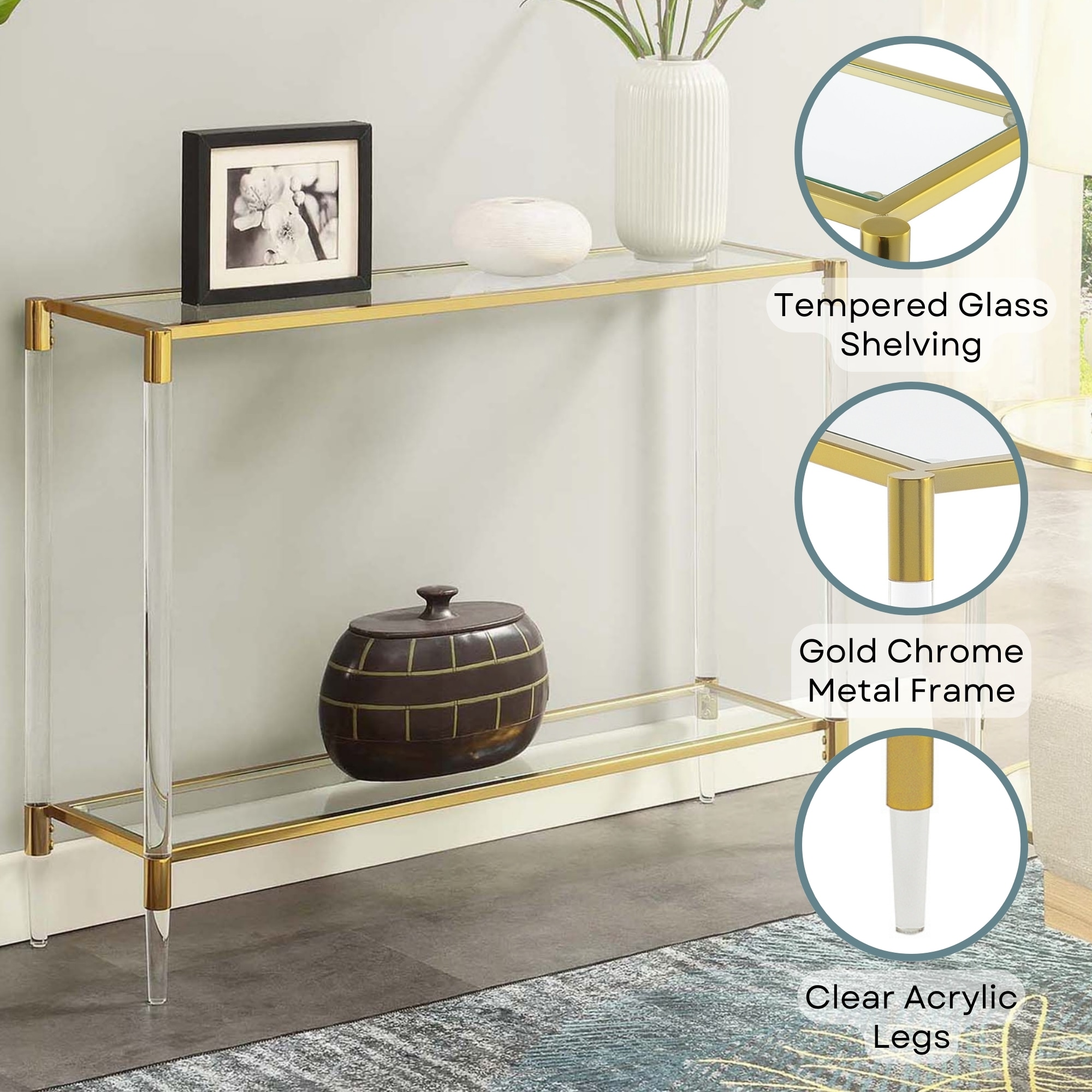 Convenience Concepts S14-139 Console-Sofa-Tables - View #3