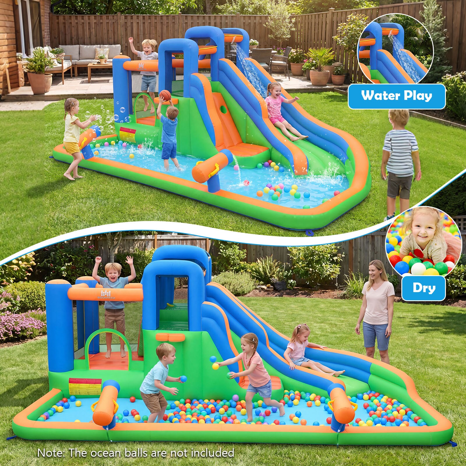 Costway CSHY006986 Bounce-Houses - View #4