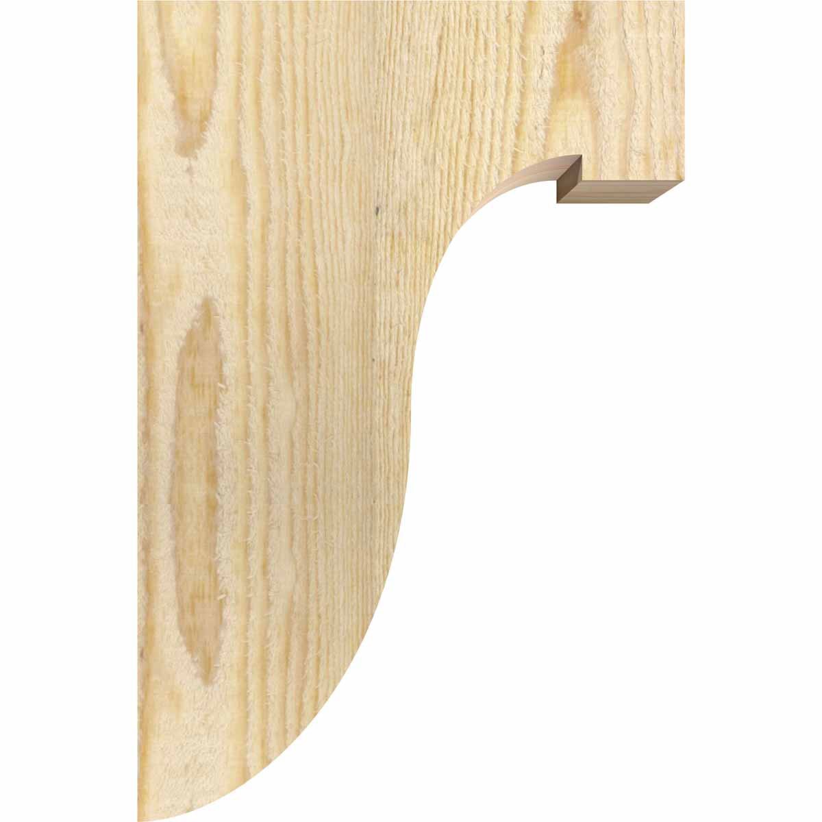 Ekena Millwork COR06X08X12DEL00RDF corbels - View #3