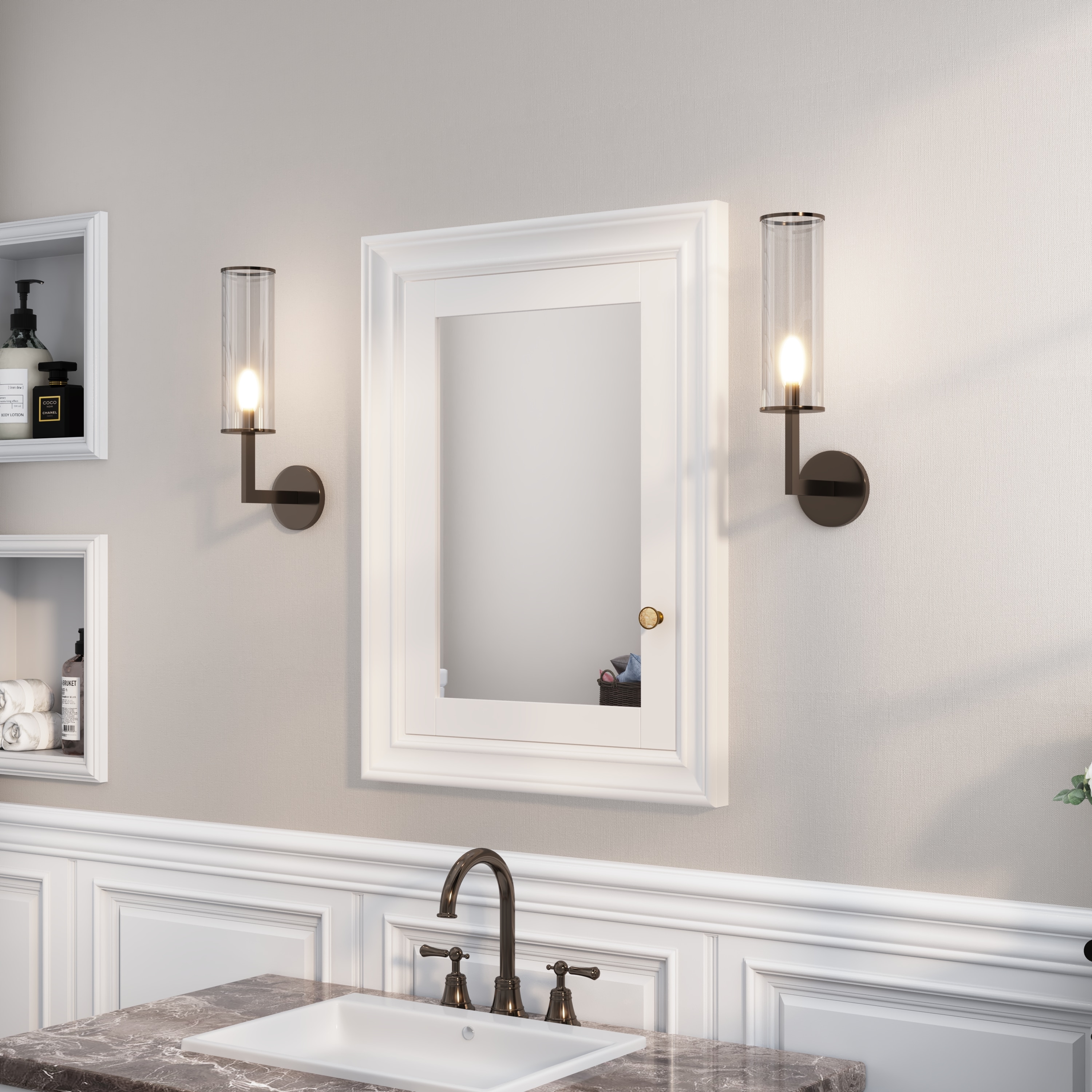 Forclover MF03GI-ME18 Bathroom-Medicine-Cabinets - View #14