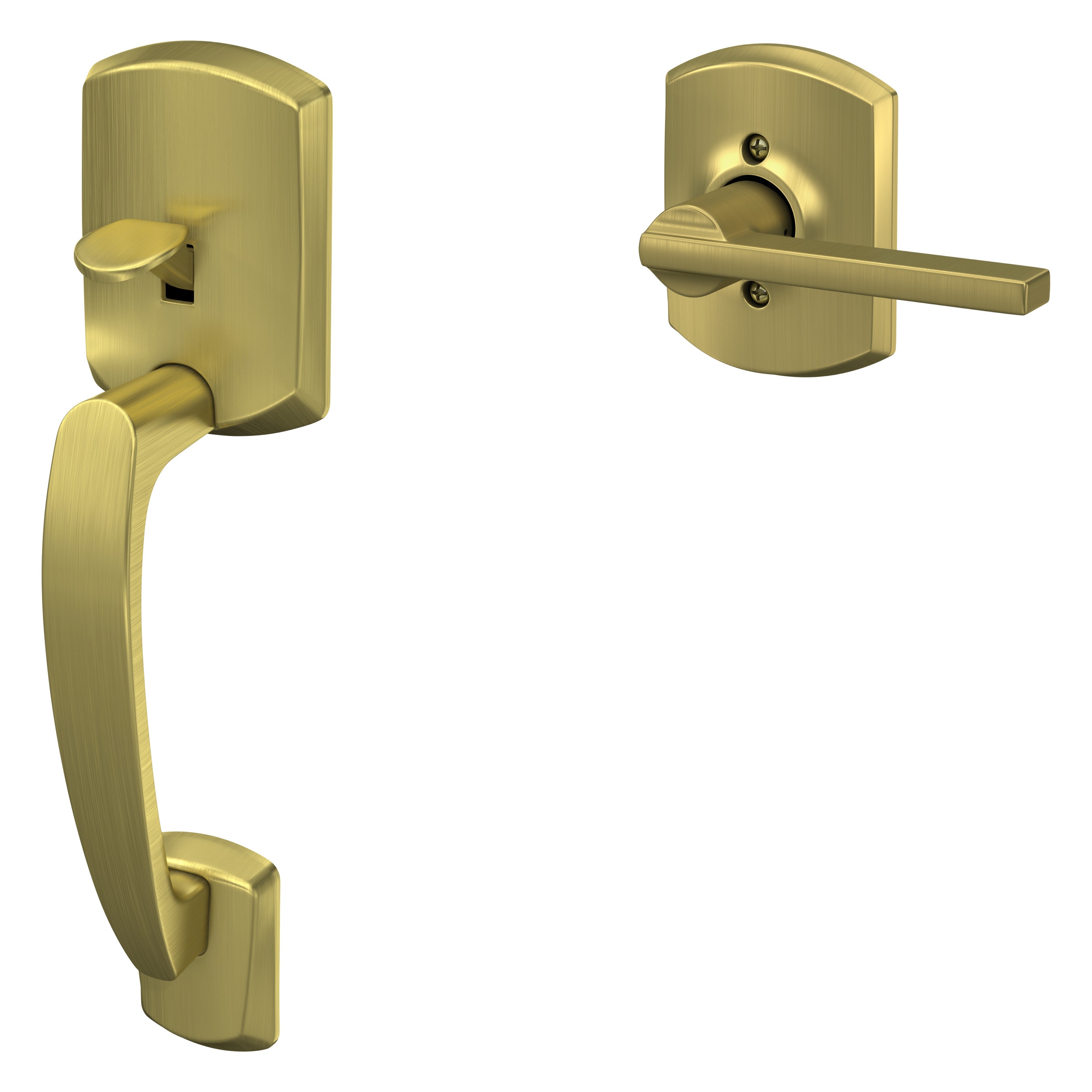 Schlage FE285GRW608 LATGRW handlesets - View #7