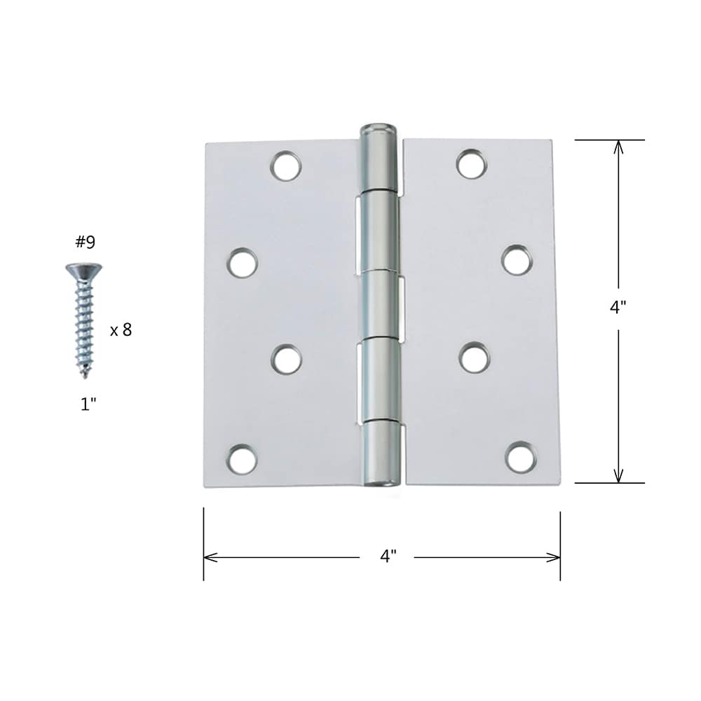 ReliaBilt 4in Gloss Mortise Door Hinge in the Door Hinges department