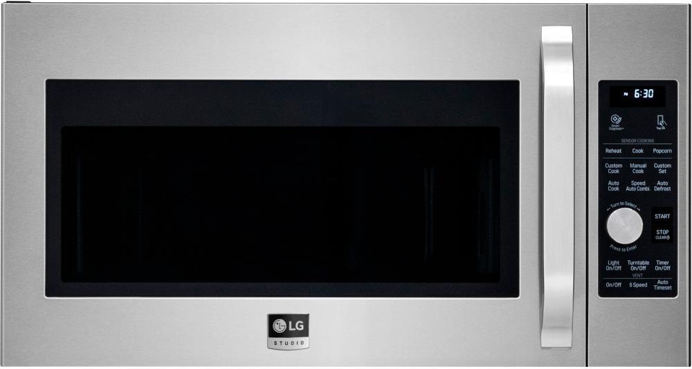 LG SOS LG OTR MICRO LSMC3086ST in the OvertheRange Microwaves