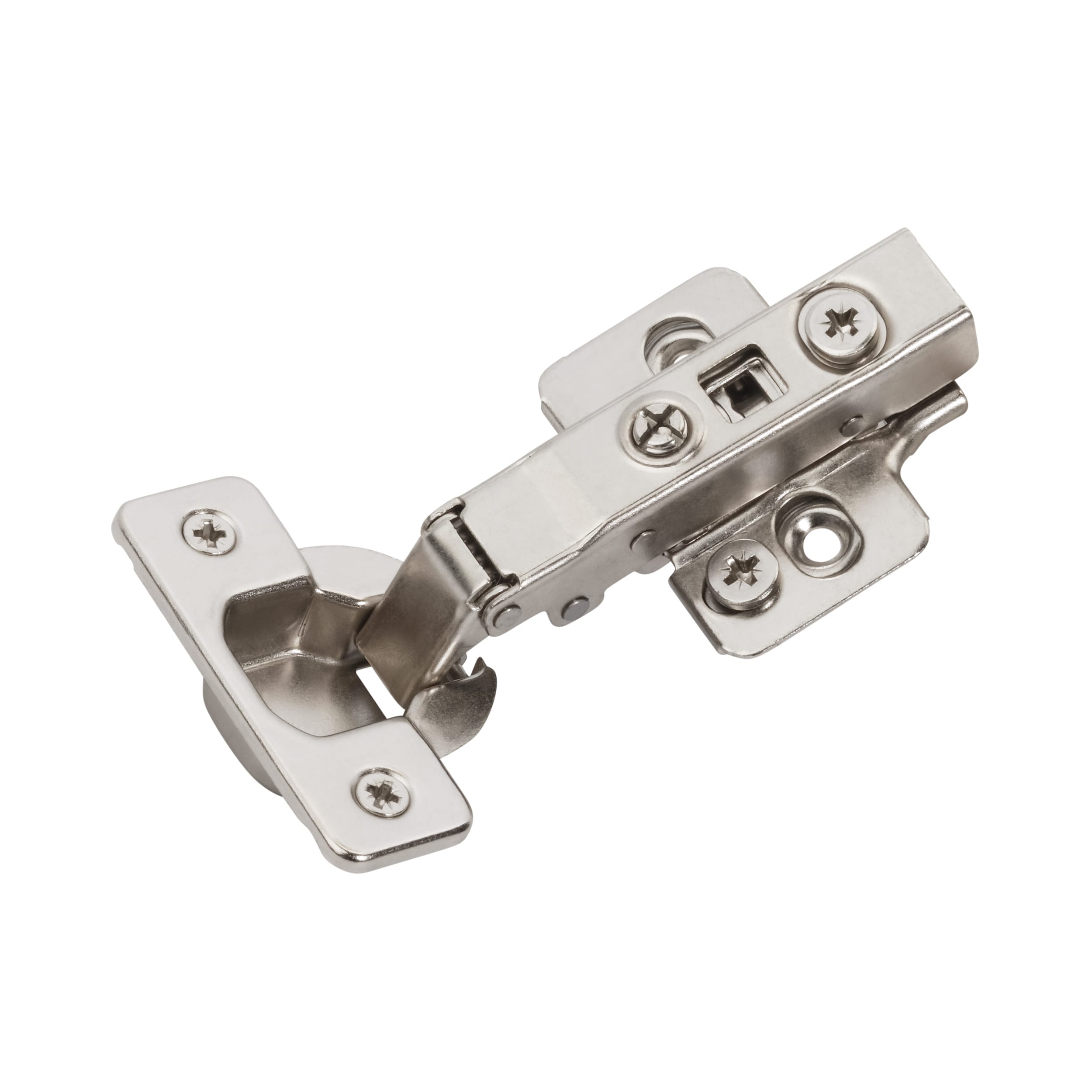 Amerock BP9239SCFR 105-Degree Full Overlay Concealed Concealed Soft Close Satin Nickel Cabinet Hinge , 1 Pairs ( 2 -Pieces)
