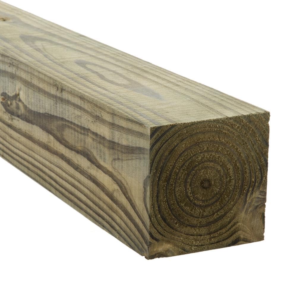 Severe Weather 404102CA6 4-in x 4-in x 10-ft #2 Ground Contact Pressure Treated Lumber
