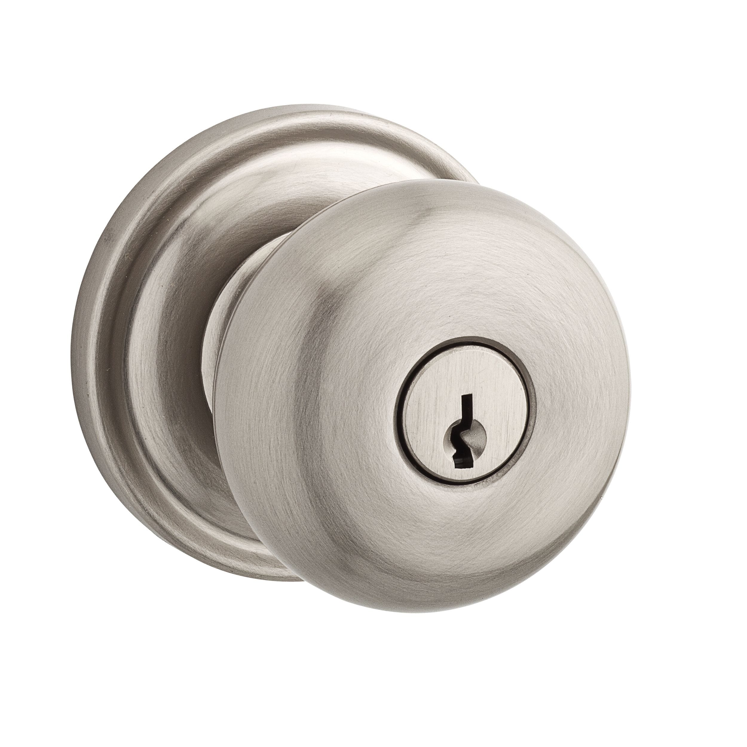 Baldwin Satin Nickel Interior/Exterior Keyed Entry Door Knob ENROUTRR150 Sansujyuku sansujyuku.com