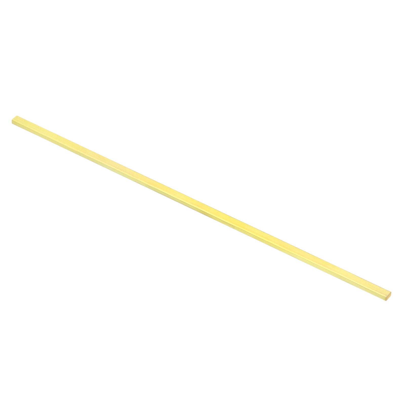 PATIKIL 5/32 x 1/4 x 12inch H59 Brass Flat Bar Solid Rectangle Mill Stock for Crafting Maintenance Electrical Architectural Decoration Brass