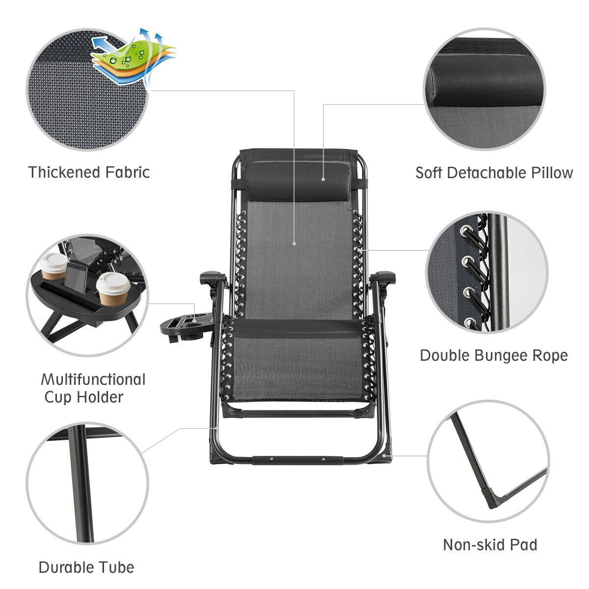 Forclover DASE-91019 Patio-Chairs - View #5