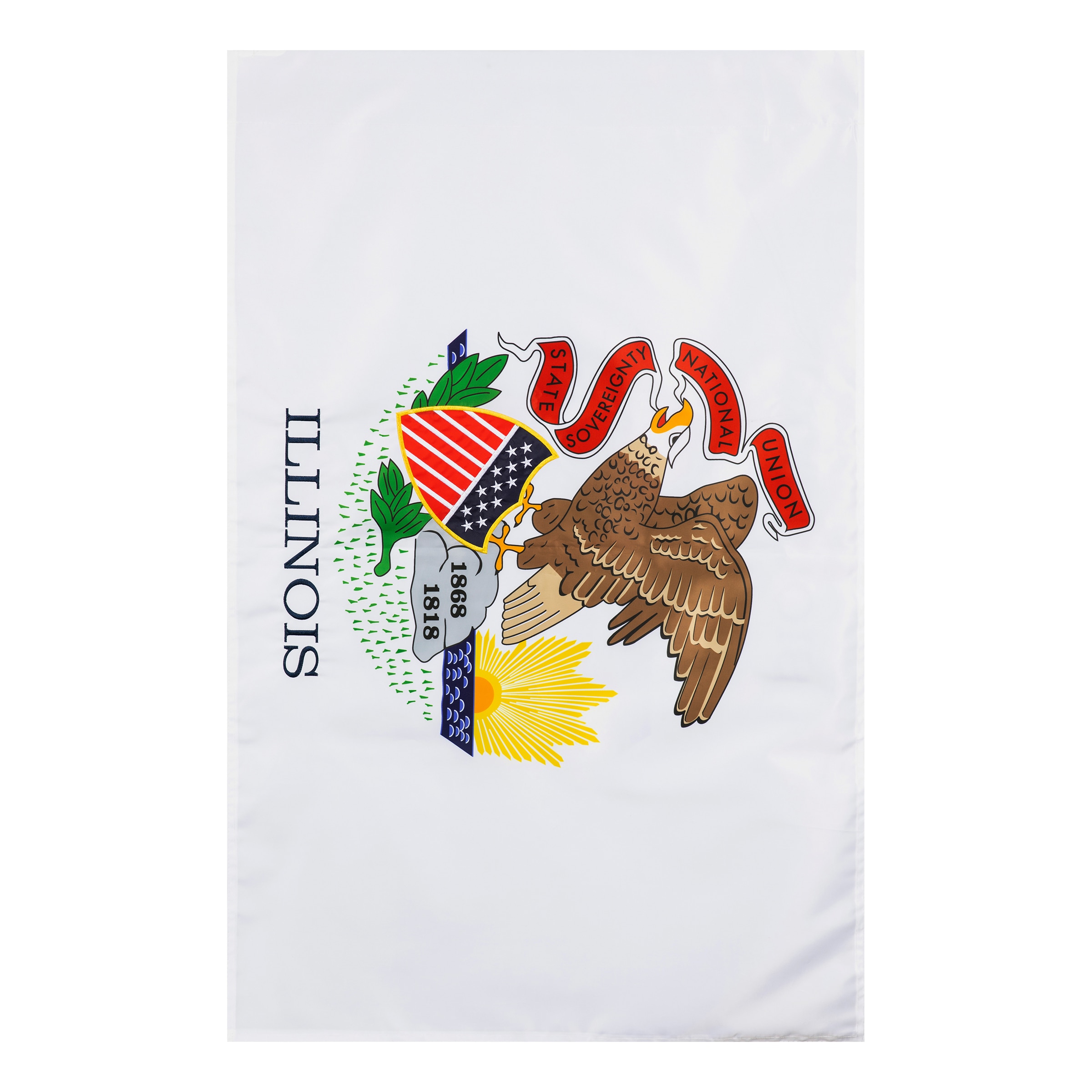 Style Selections ZLW1510412 2 W x 4 H Illinois State House flag
