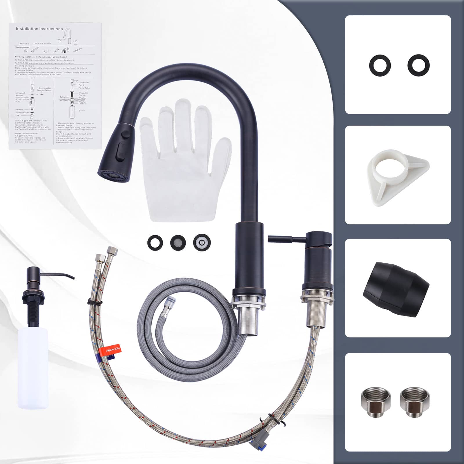 ARCORA AR7103601RB-S Kitchen-Faucets - View #4
