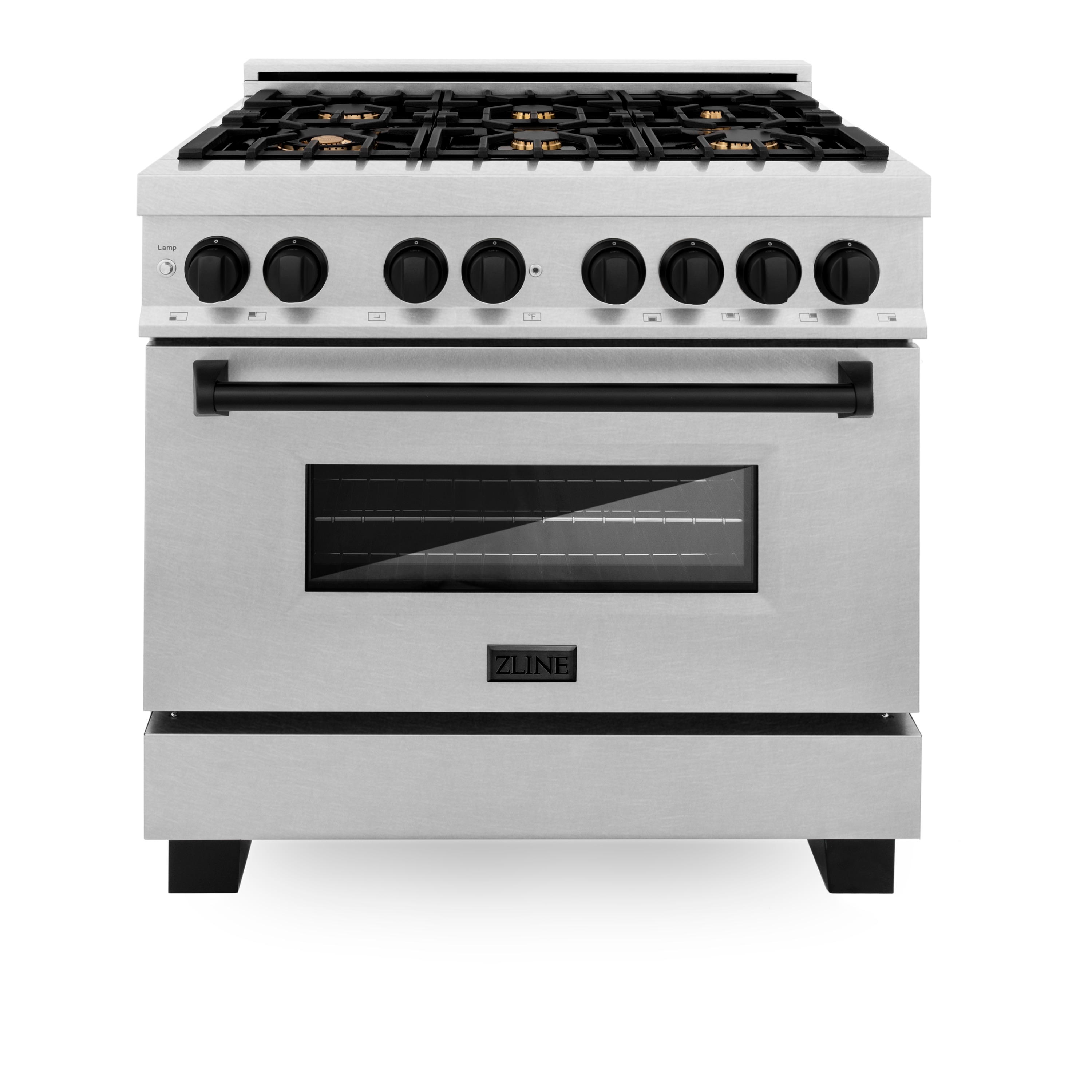 ZLINE KITCHEN & BATH RASZ-SN-36-MB Dual-Fuel-Ranges - View #2