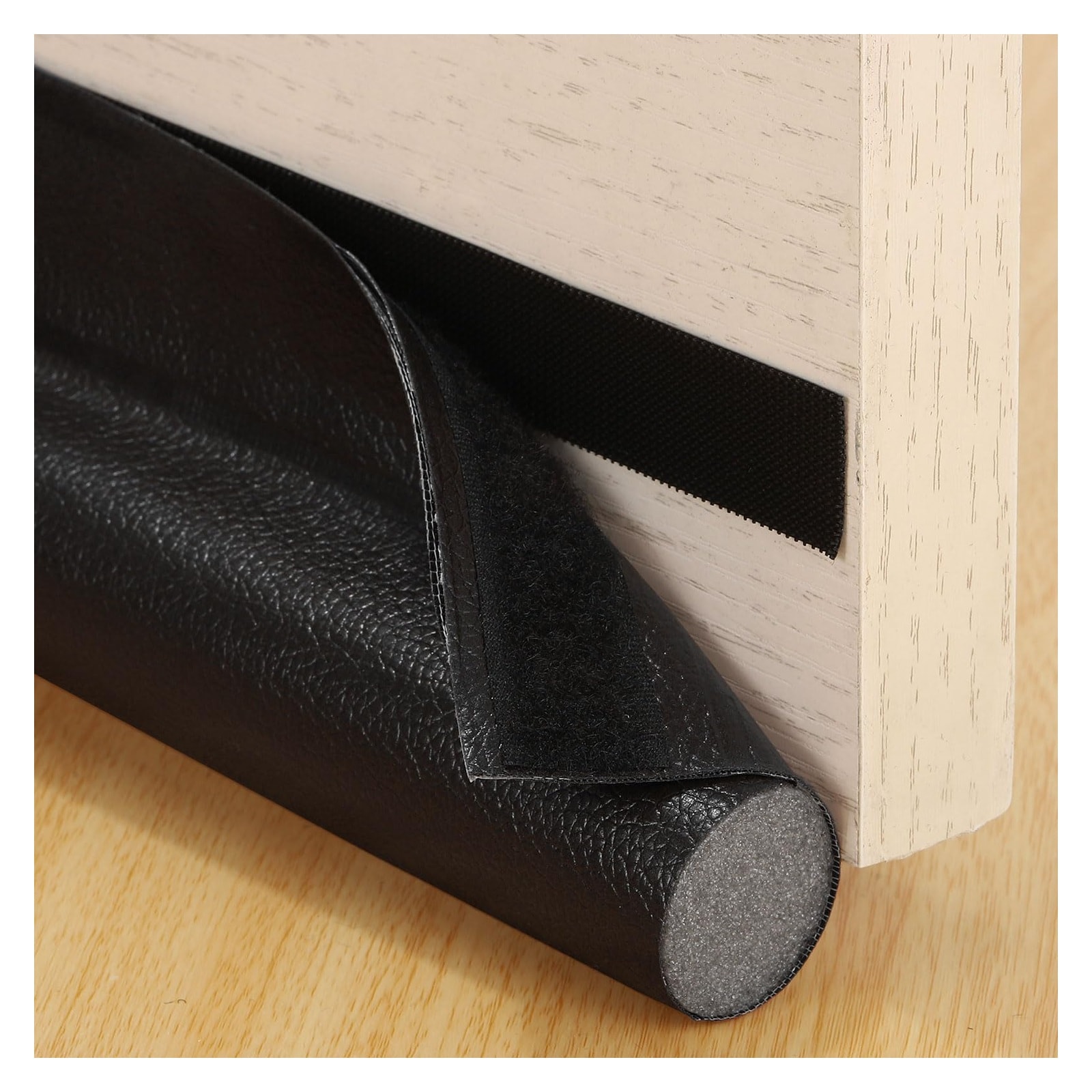 Justincity  37 Inch Door Draft Stopper Under Door Draft Blocker Adhesive Soundproof Door Bottom Seal Weather Stripping Door Sweep for Bottom of