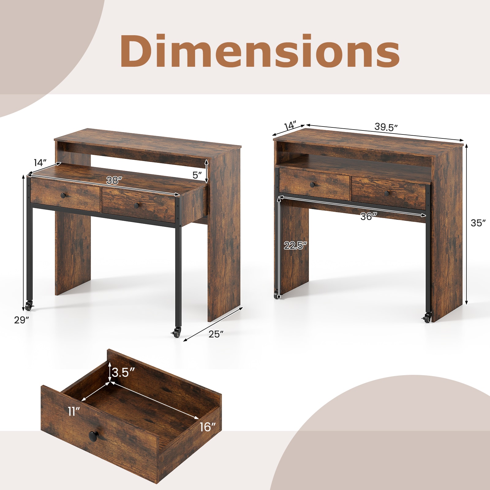 SUGIFT ZMLW014SUGHY1741 desks - View #3