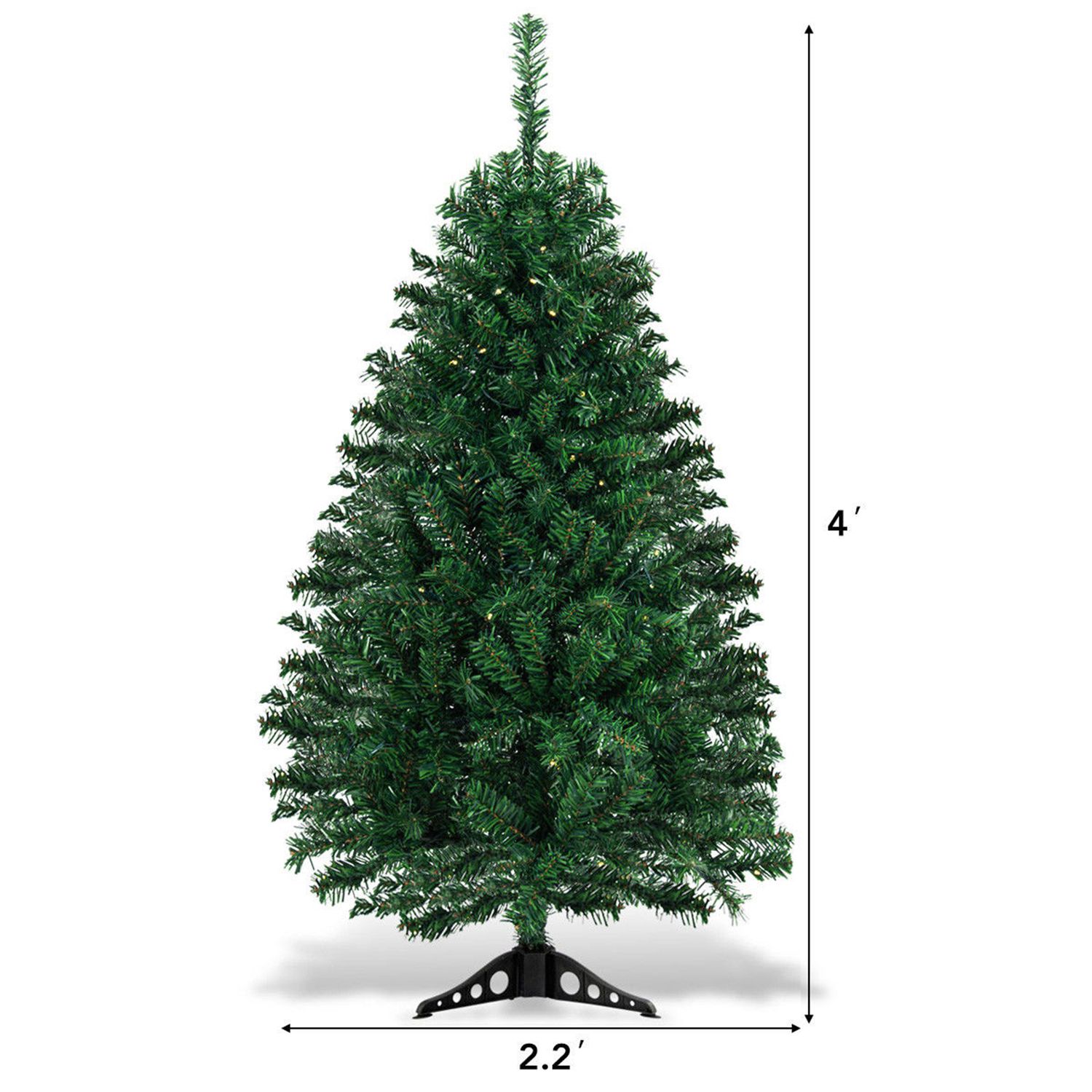 Costway CSHY001513 Artificial-Christmas-Trees - View #4