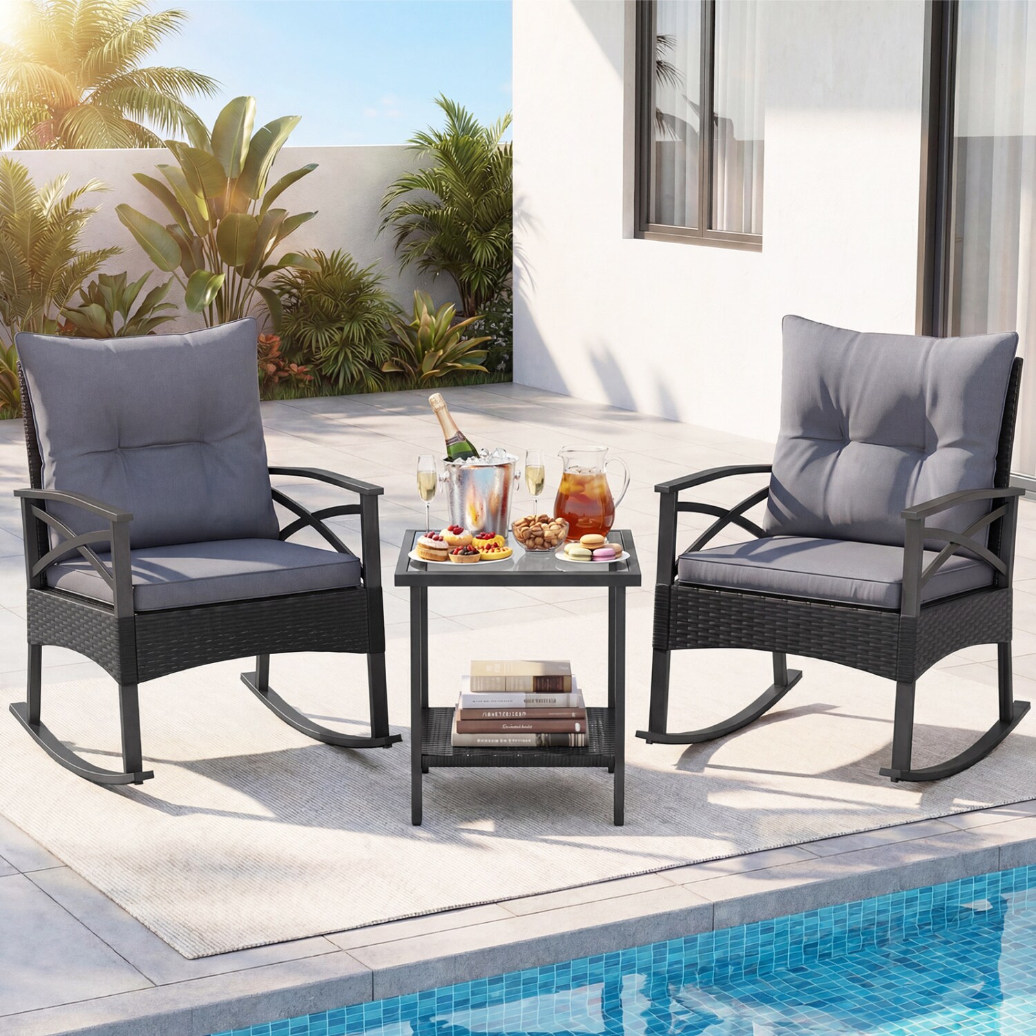 Slickblue D-CO-RG50557WH Patio-Conversation-Sets - View #4