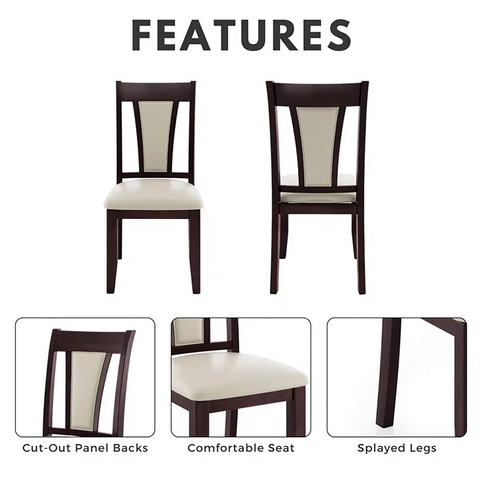Furniture of America IDF-3984SC Dining-Chairs - View #6