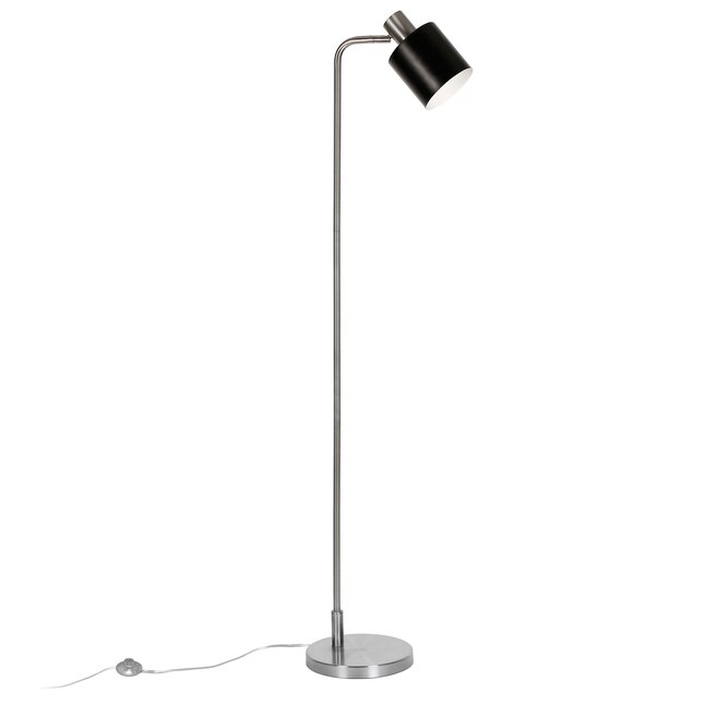 Nickel Floor Lamp In The Lamps, Floor Lamp Standard Size