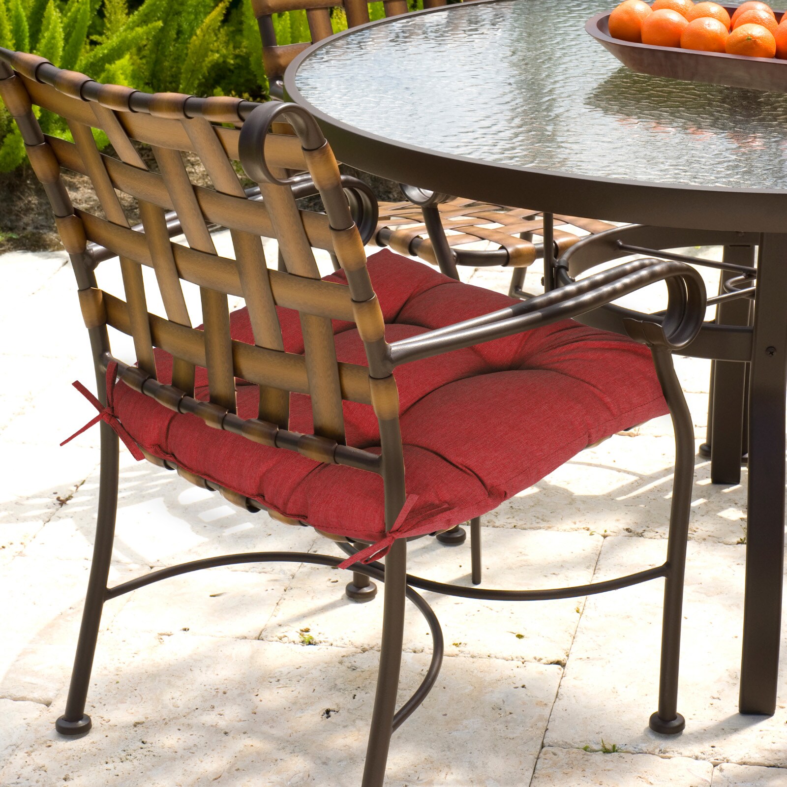 Aoodor A373-PRDRD Patio-Furniture-Cushions - View #4