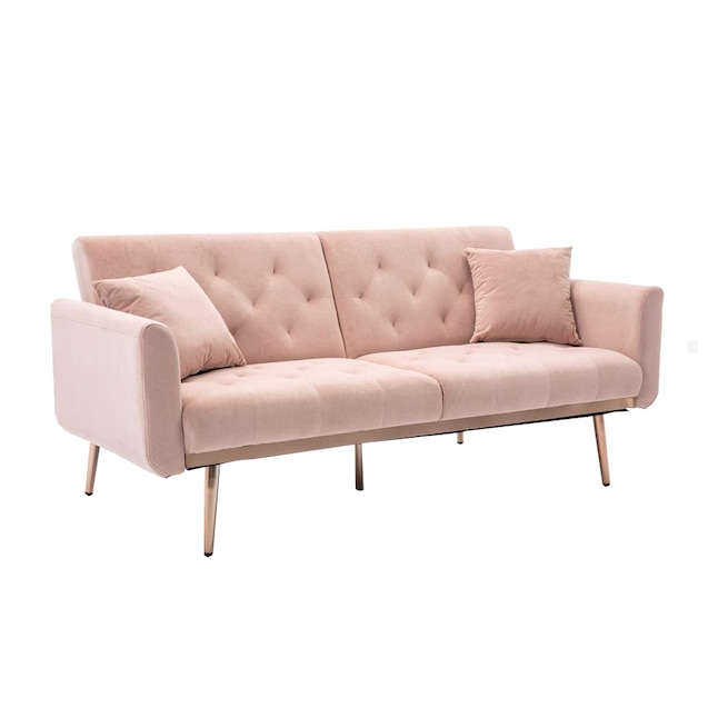 Envelor Loveseat Sofa Bed Pink