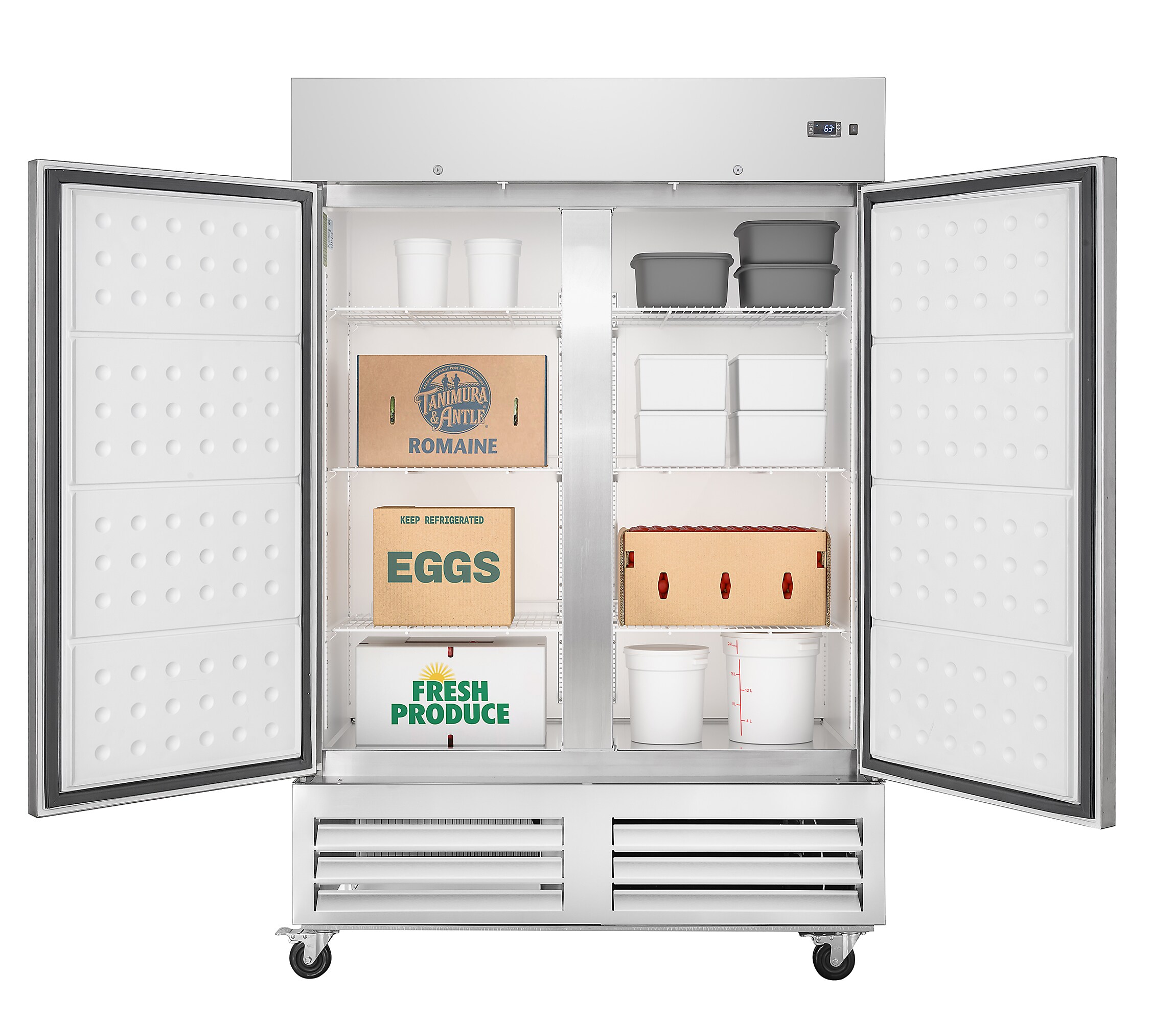 KoolMore LOW-KM-RIC-2DSS Commercial-Refrigerators - View #10