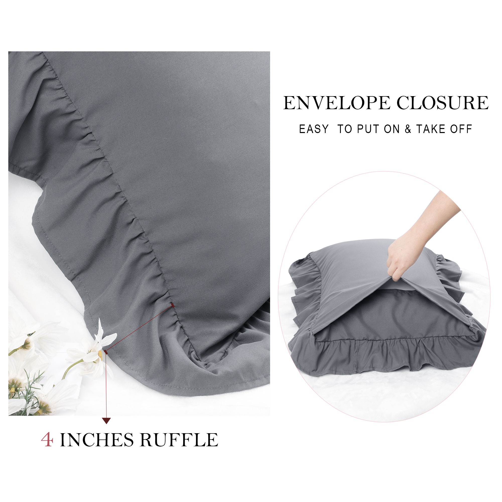 Unique Bargains S25111301UX4235 Pillow-Cases - View #5