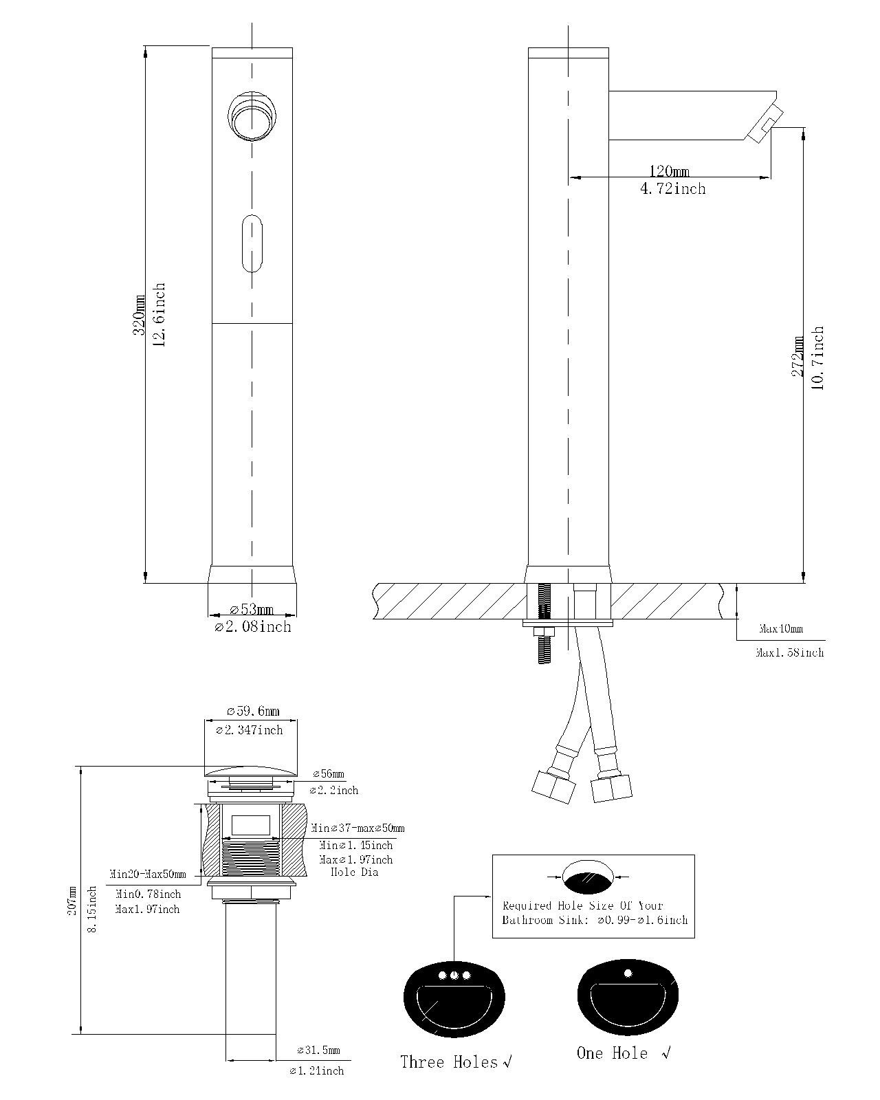 BWE A-918110H-B Lavatory-Faucets - View #9