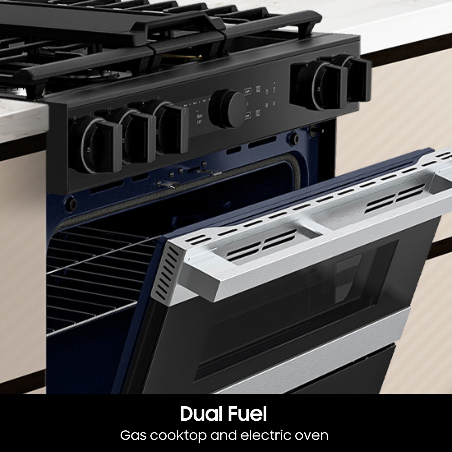 Samsung NSY6DG8550SR Double-Dual-Fuel-Ranges - View #13