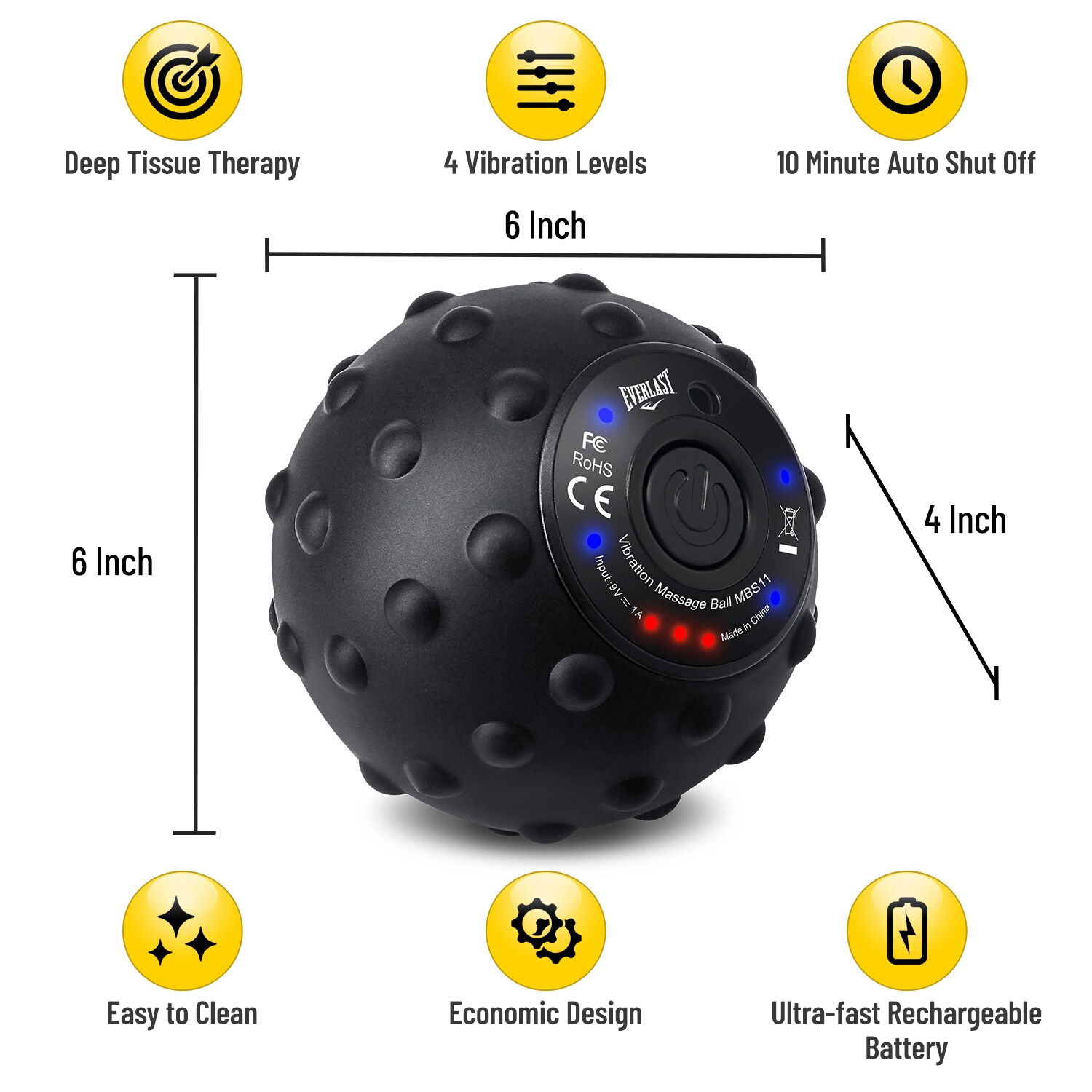 Everlast EV-MASBALL204A-BK Stretching-Recovery - View #5