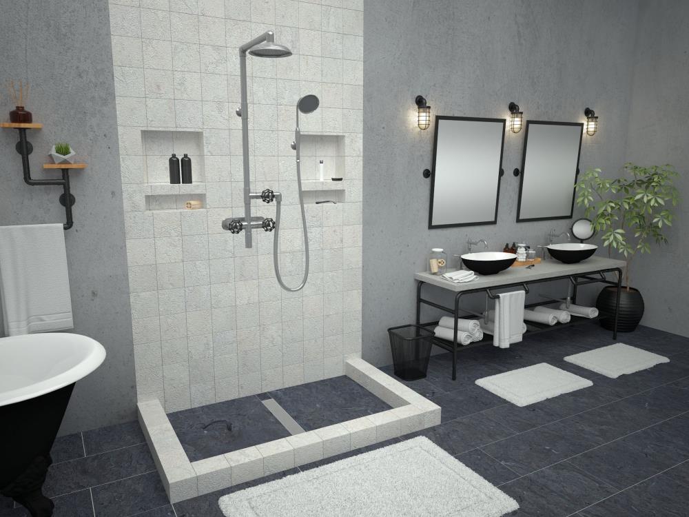 Tile Redi RT3448CTC-PVC-SBN Shower-Floors - View #6