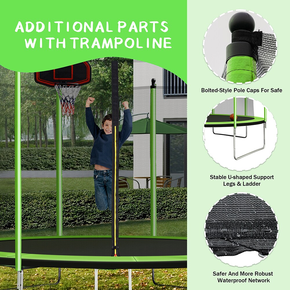 Tp clearance trampoline 10ft