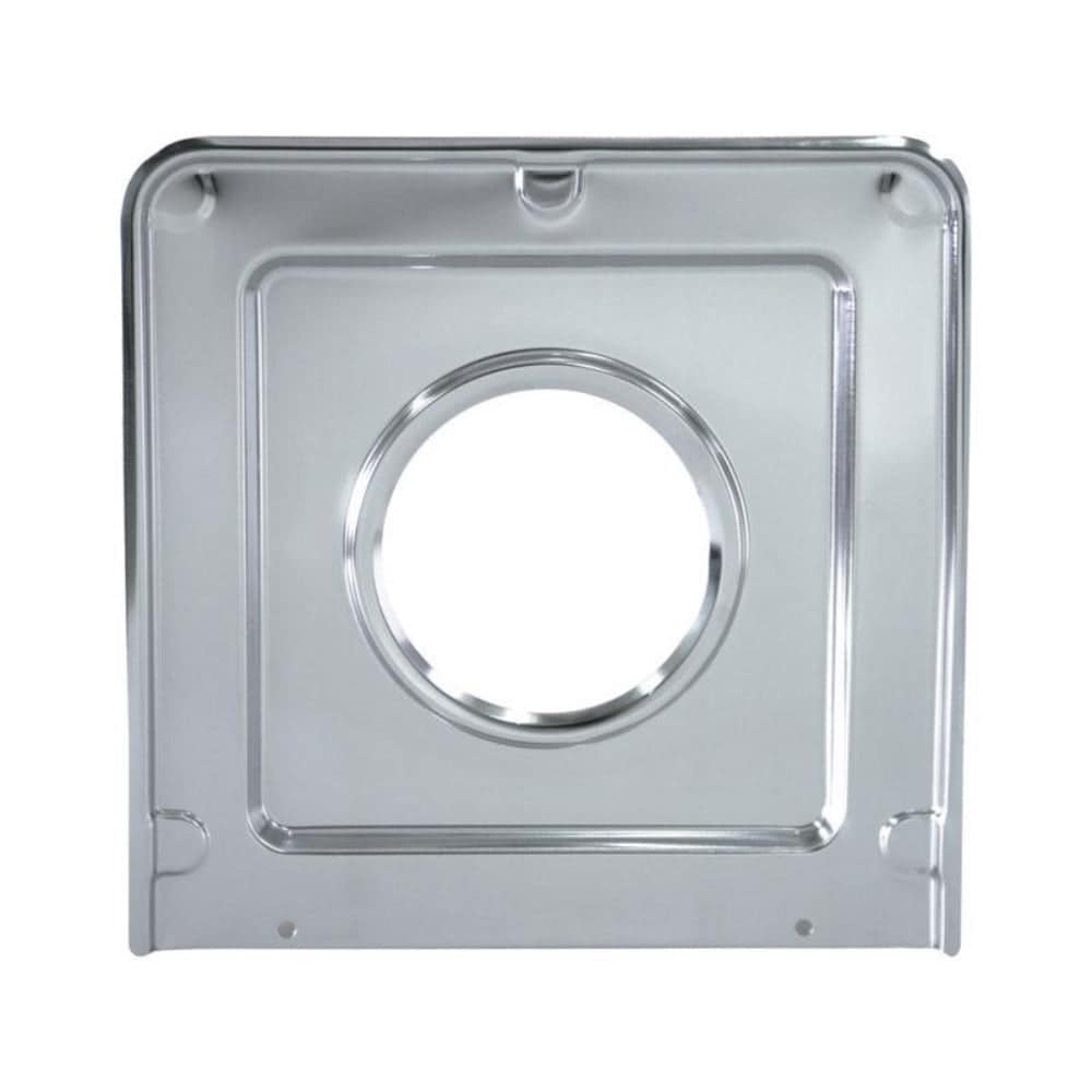Range Kleen -  Chrome Drip Pan Style J 9.25 in W x 10.25 in L