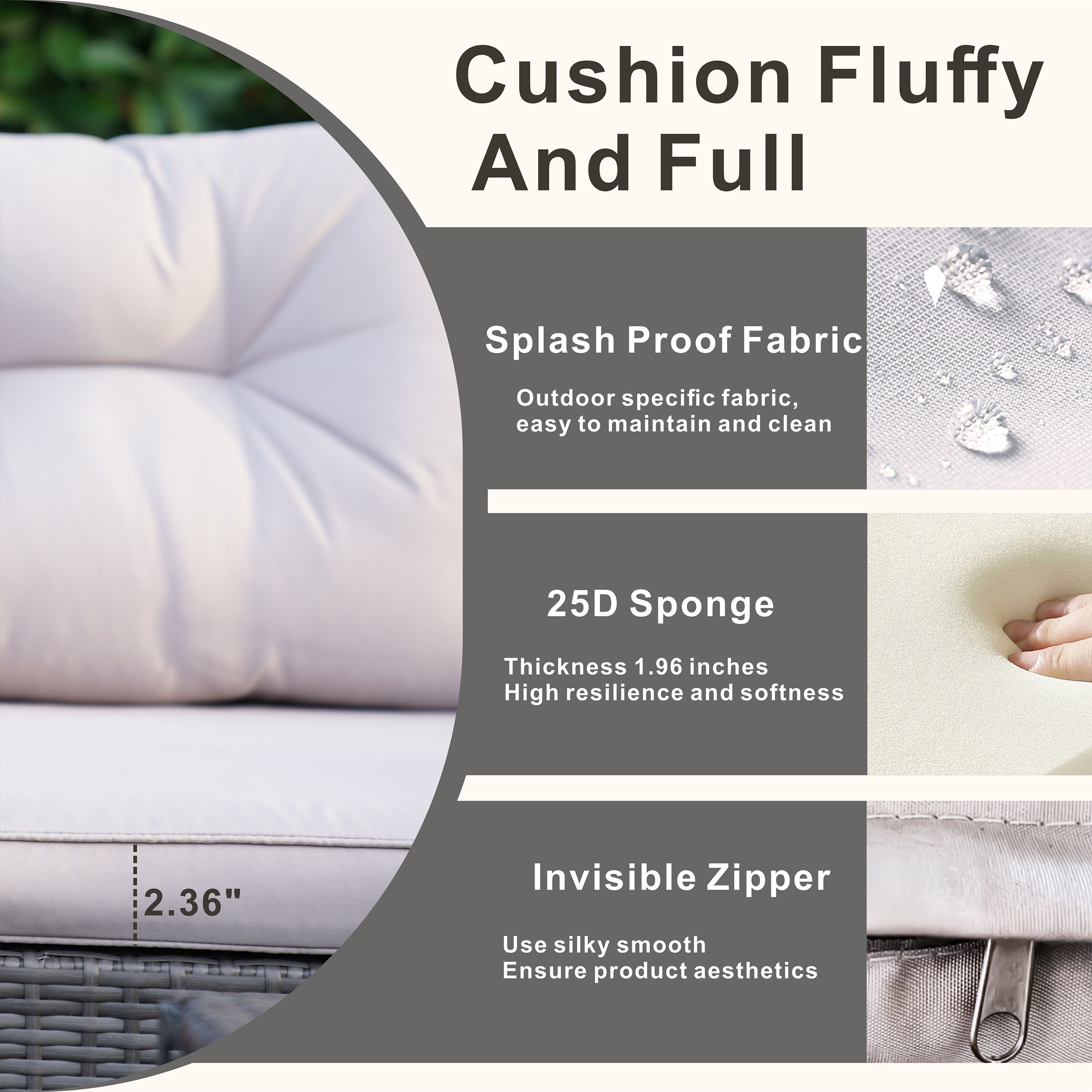 Moda Furnishings 1503-1106FI-G Patio-Conversation-Sets - View #9
