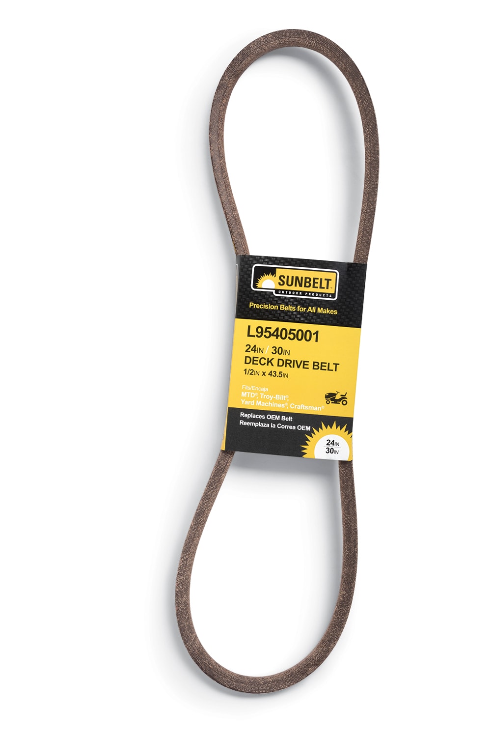 Replacement V-Belt made with Kevlar fits MTD GARDEN TRACTOR B-112 TRANS.