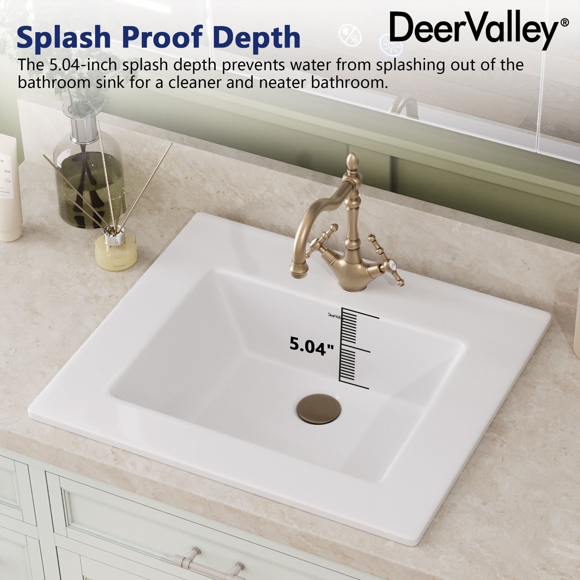 DeerValley DV-1DS012301 Bath-Sink - View #5