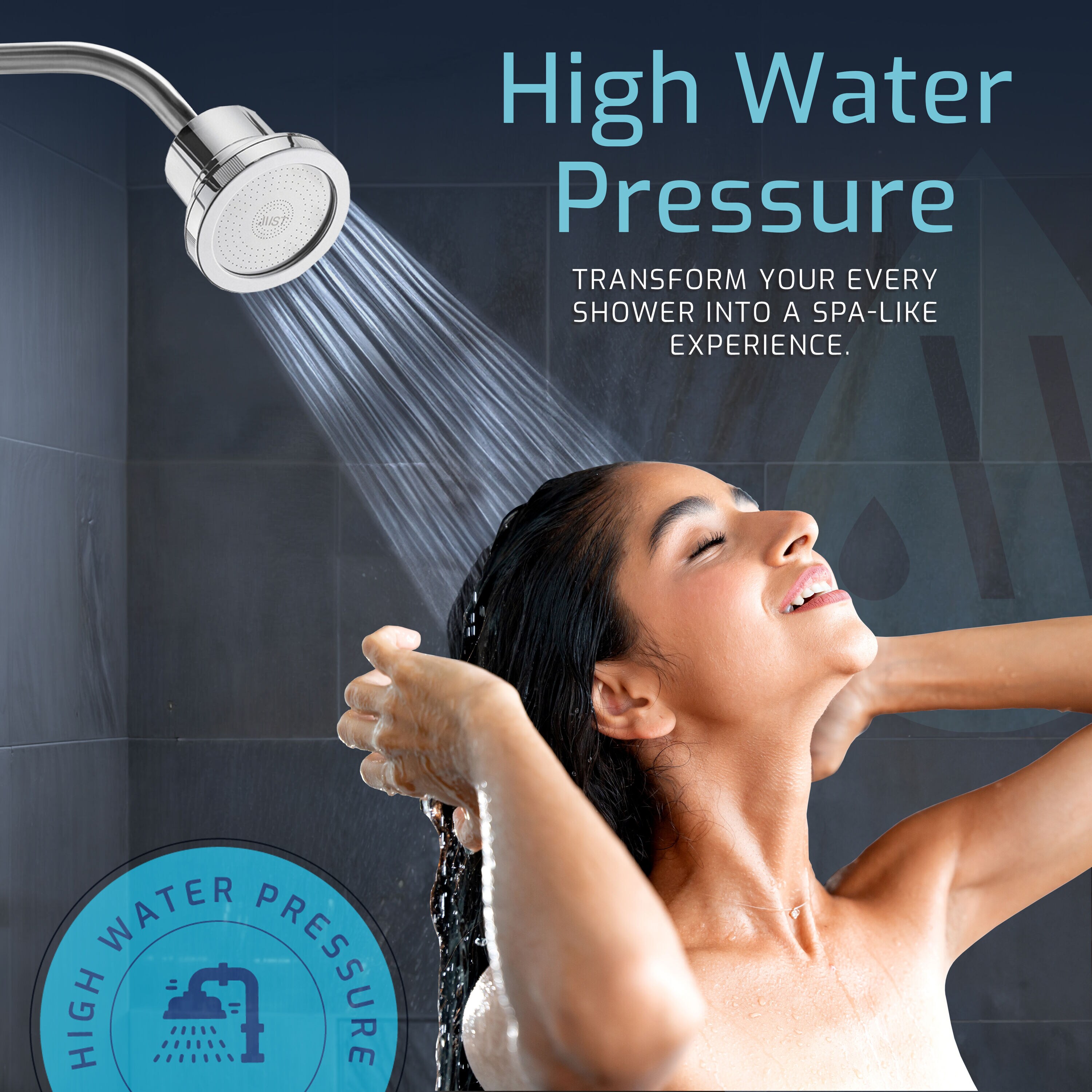 Mist MSS082 Fixed-Showerhead - View #4