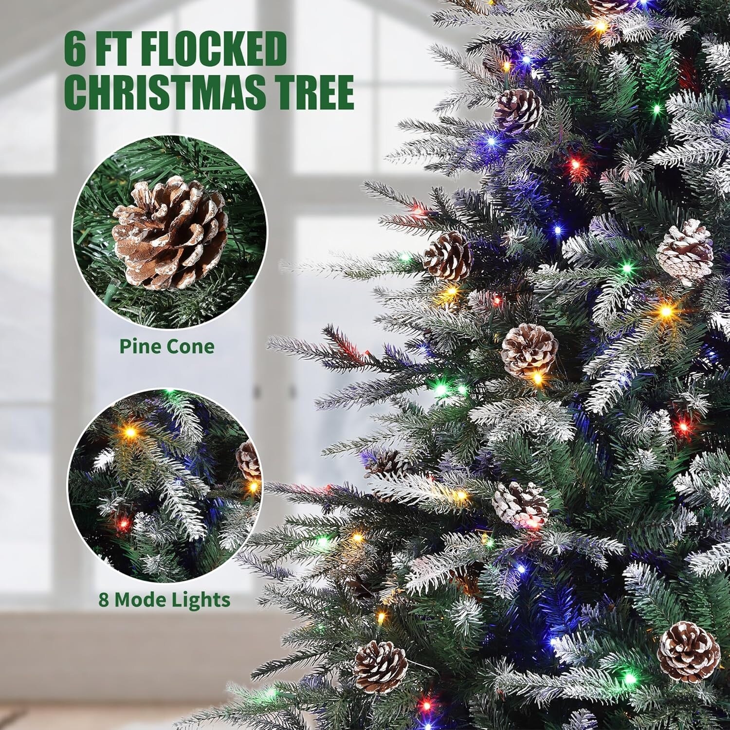 Garvee LSACT-QH-35J3XSJJ Artificial-Christmas-Trees - View #3