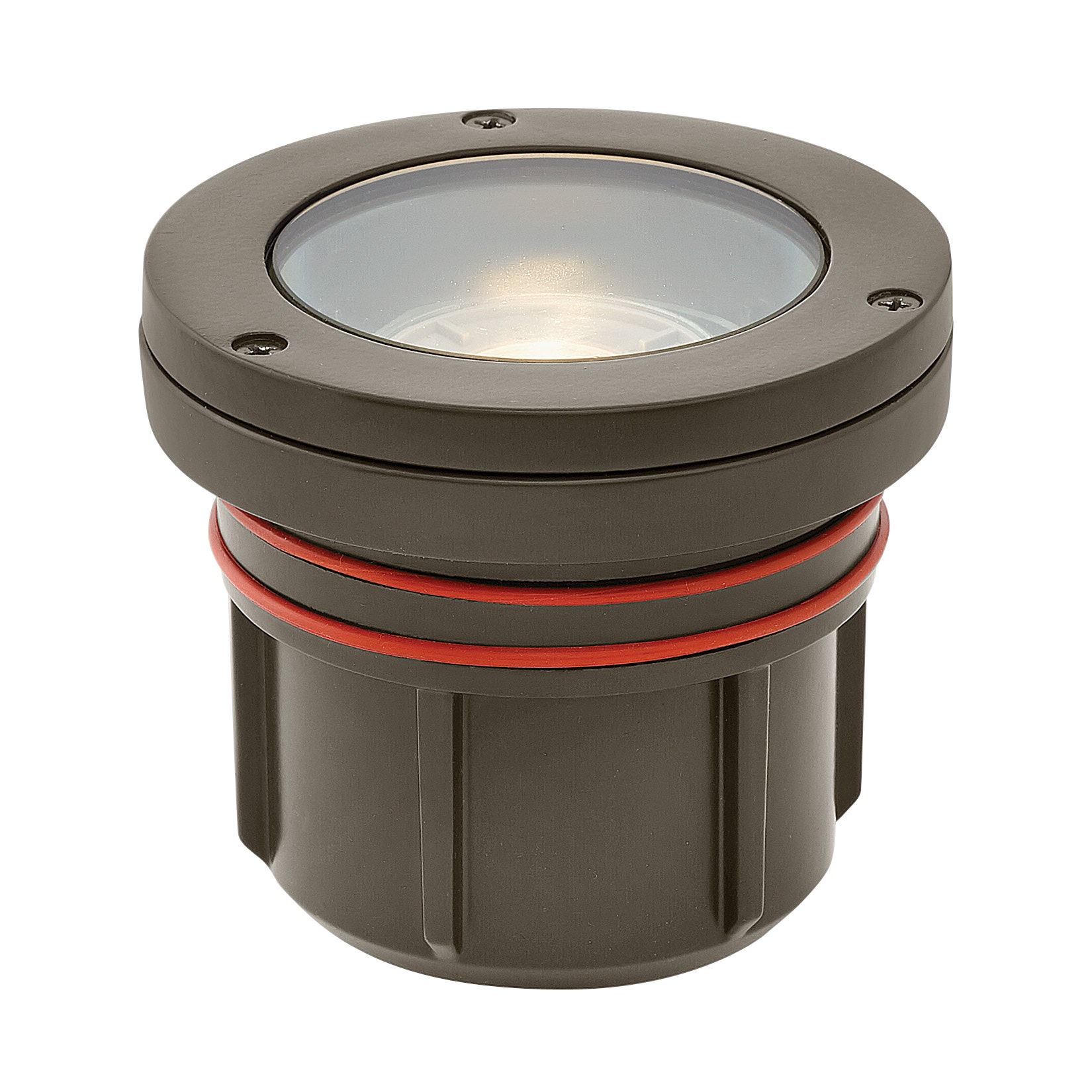 Hinkley Hardy Island Lumacore Flat Top 8-Watt (45 W Equivalent) Matte  Bronze Low Voltage Hardwired LED Well Light in the Well Lights department  at