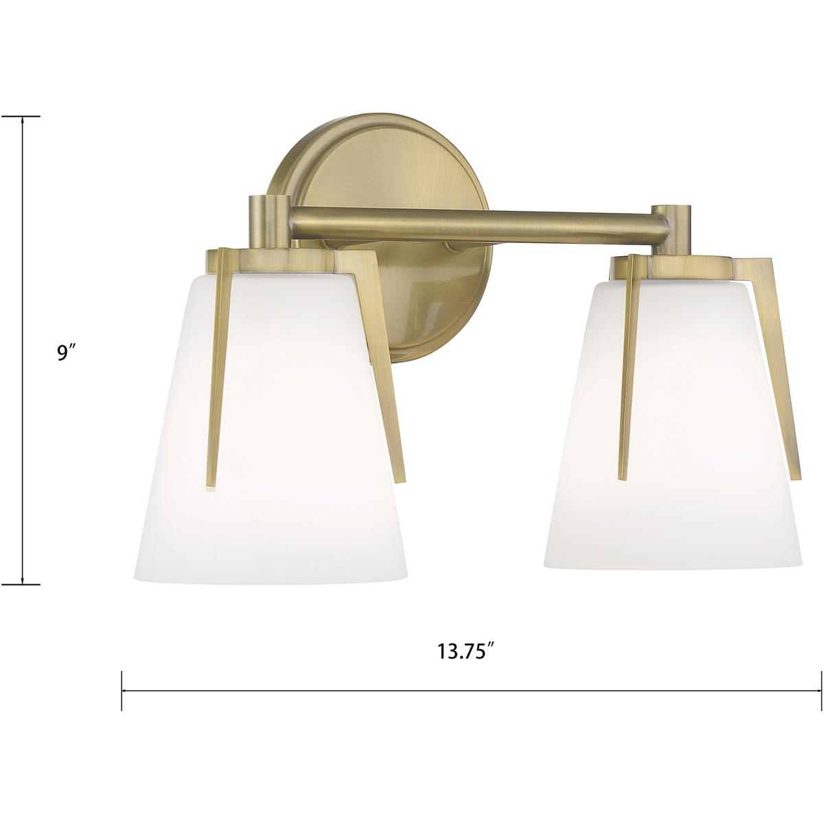 Atlas Lighting and Home WL11187-BS Allure Vanity Light Wall Light in ...