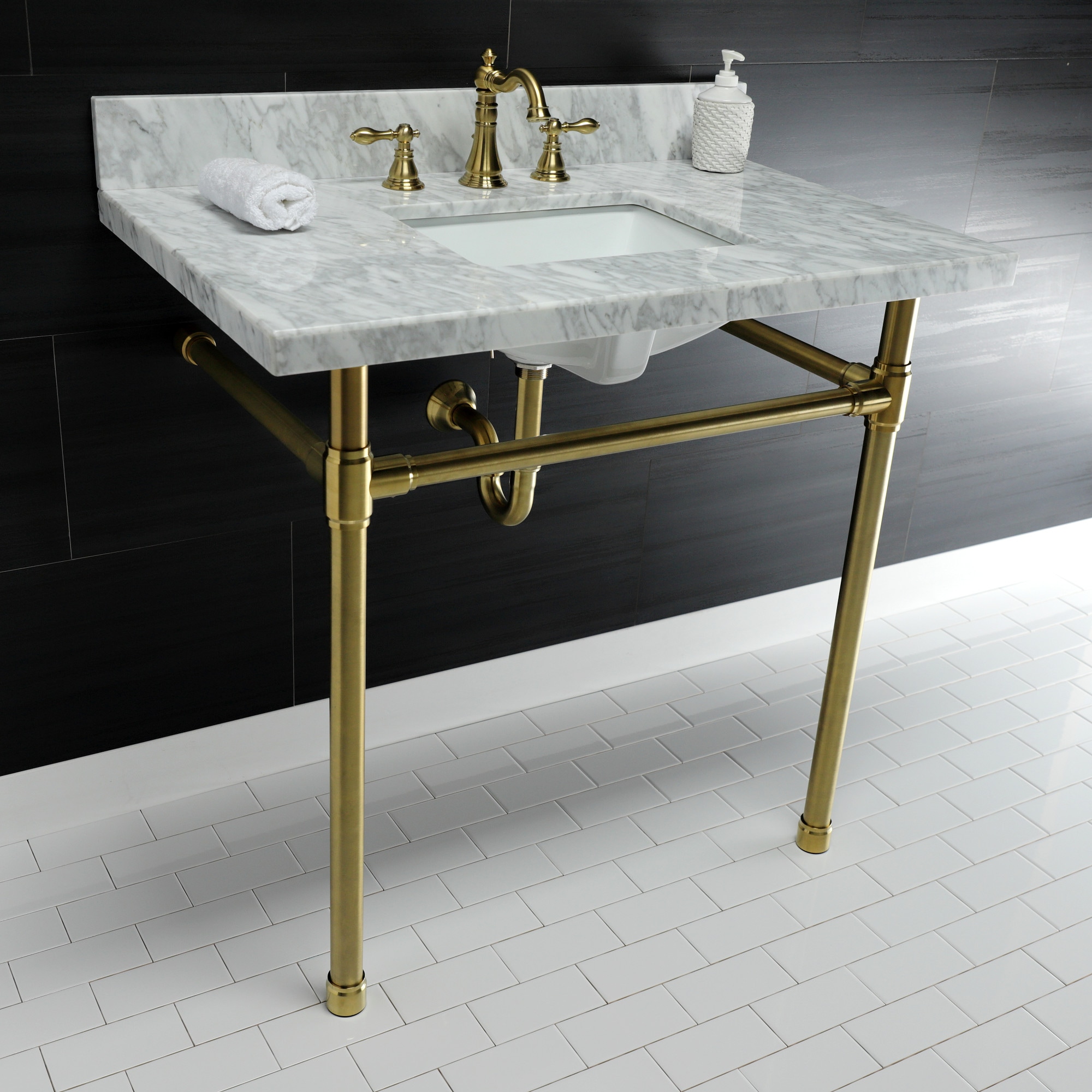 Kingston Brass WLKVPB36M8SQ7ST Bath-Sink - View #7