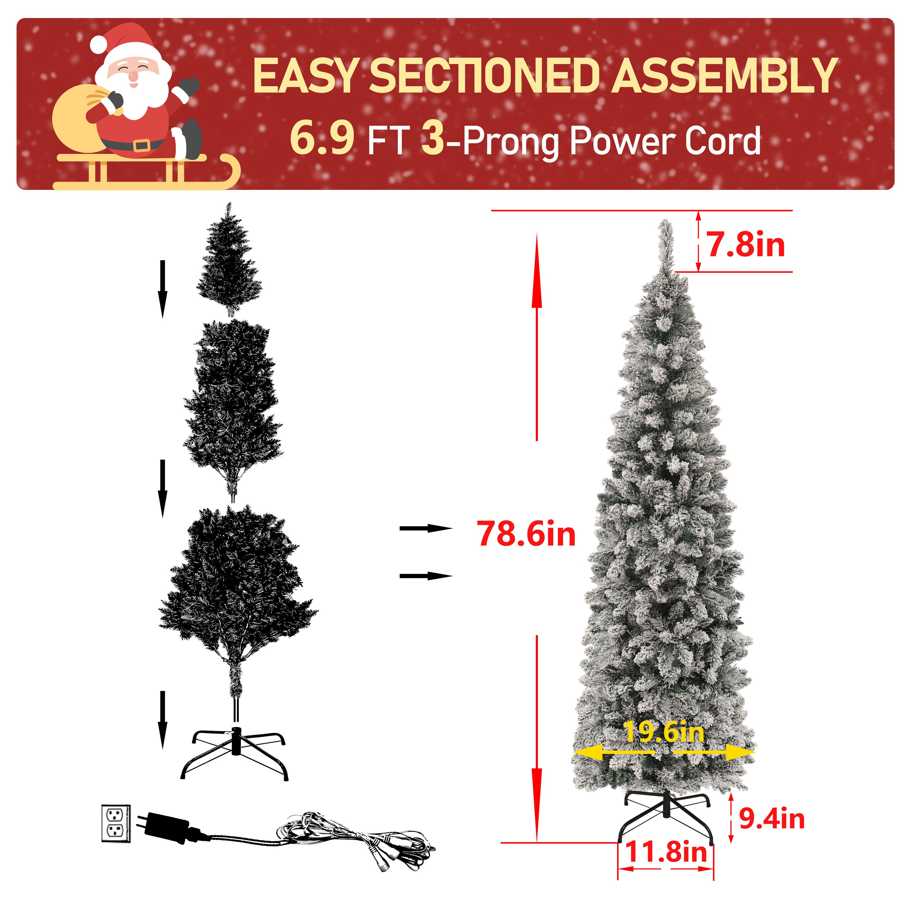 Northlight 4' Prelit Artificial Christmas Tree White Iridescent Pine -  Pink/purple Lights : Target