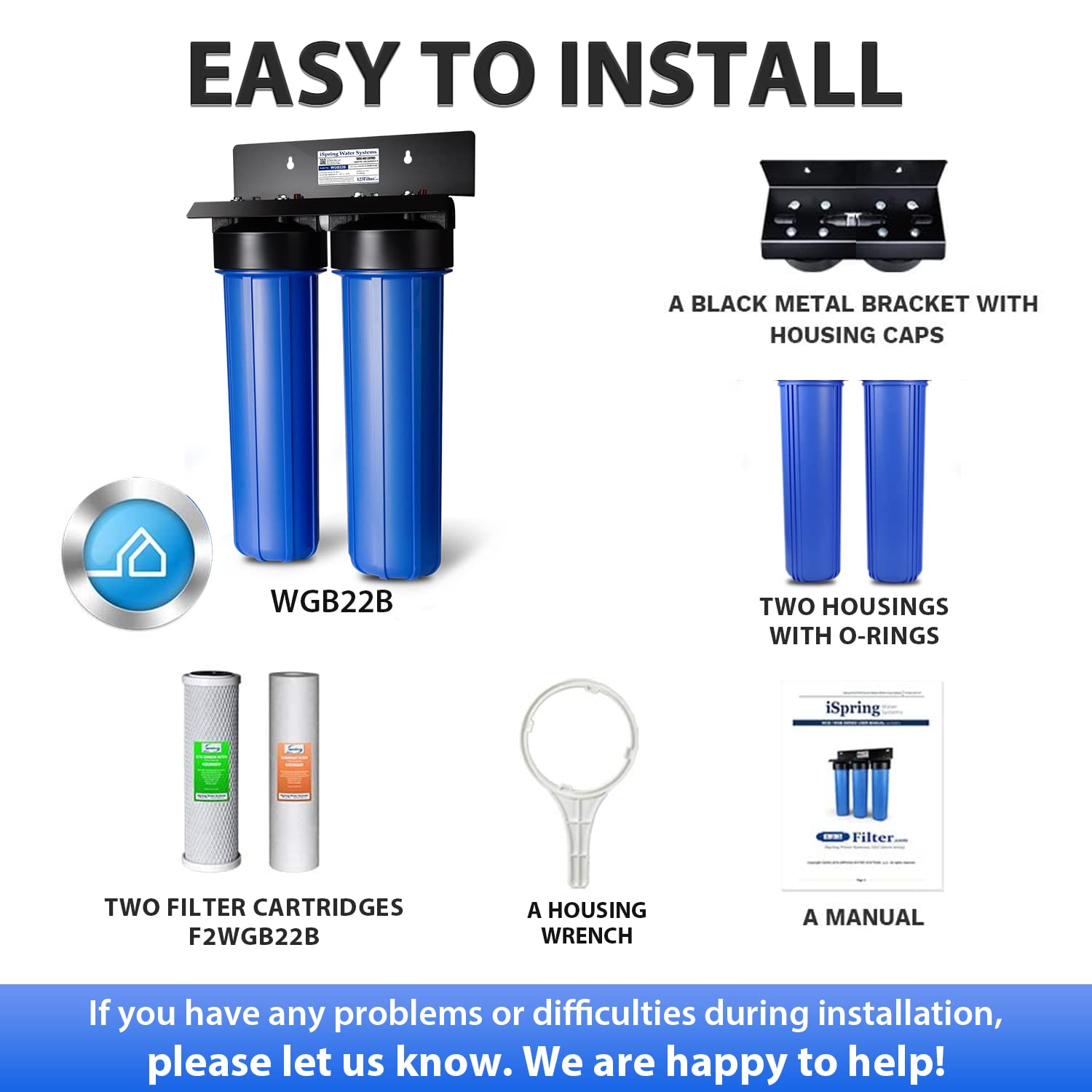 iSpring WGB22BF2 Whole-House-Filtration-Systems - View #6