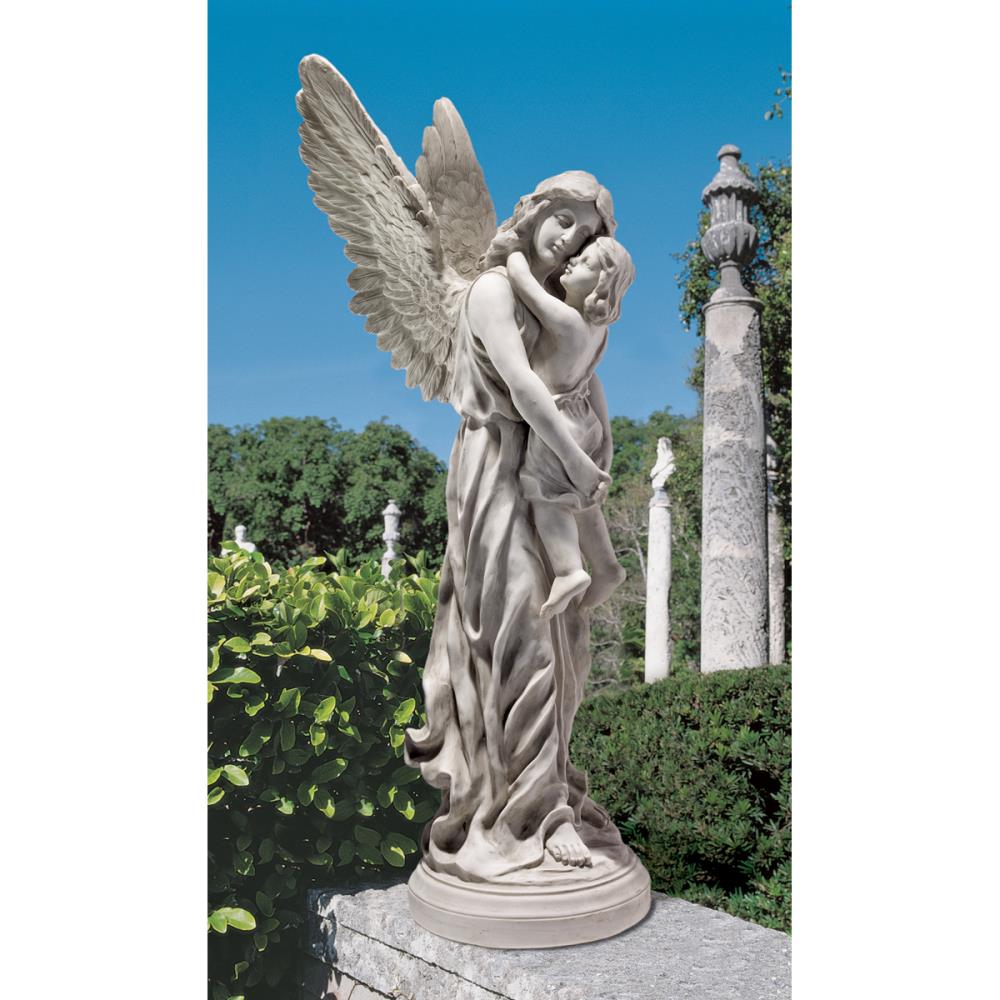 Design Toscano 38-in H x 14-in W Off-white Angels and Cherubs