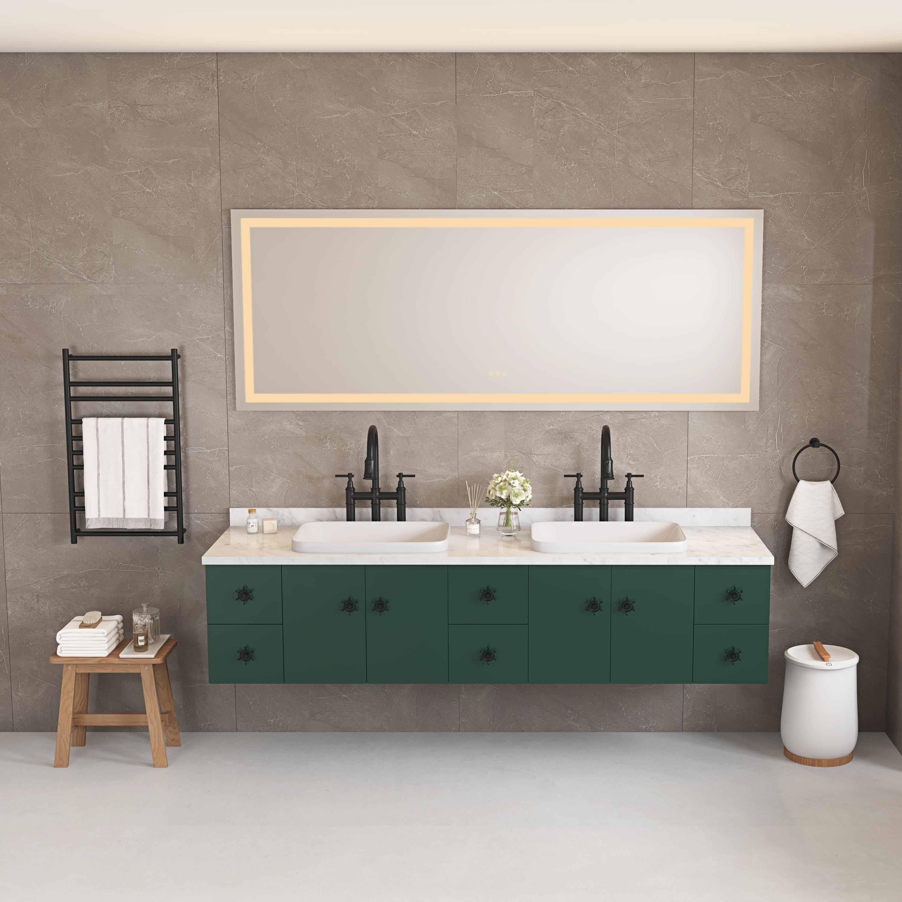 WELLFOR WA-7232-DH Framed-Bath-Mirrors - View #8