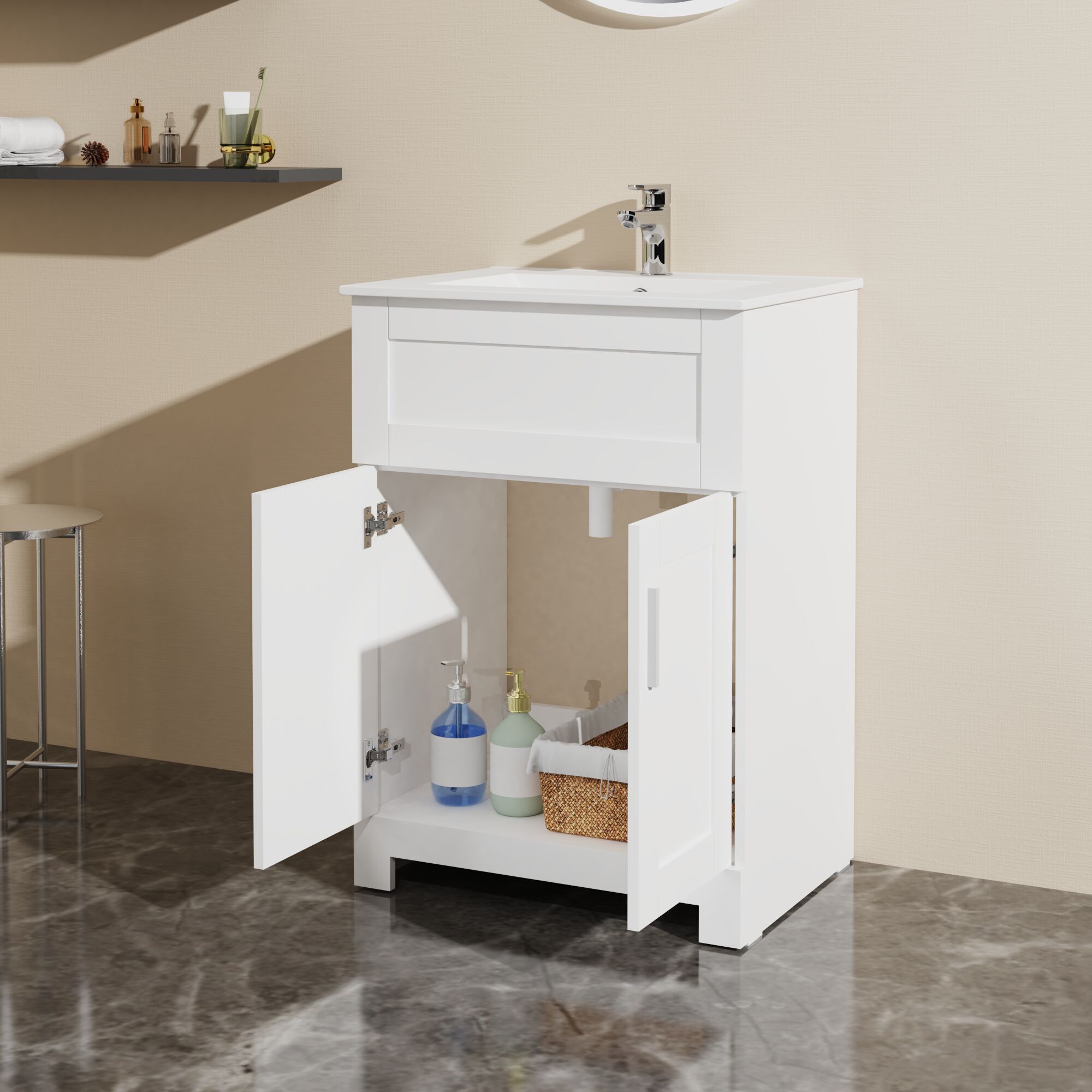 WELLFOR EX3BMBL-24-36 Bath-Vanity-Combo - View #5