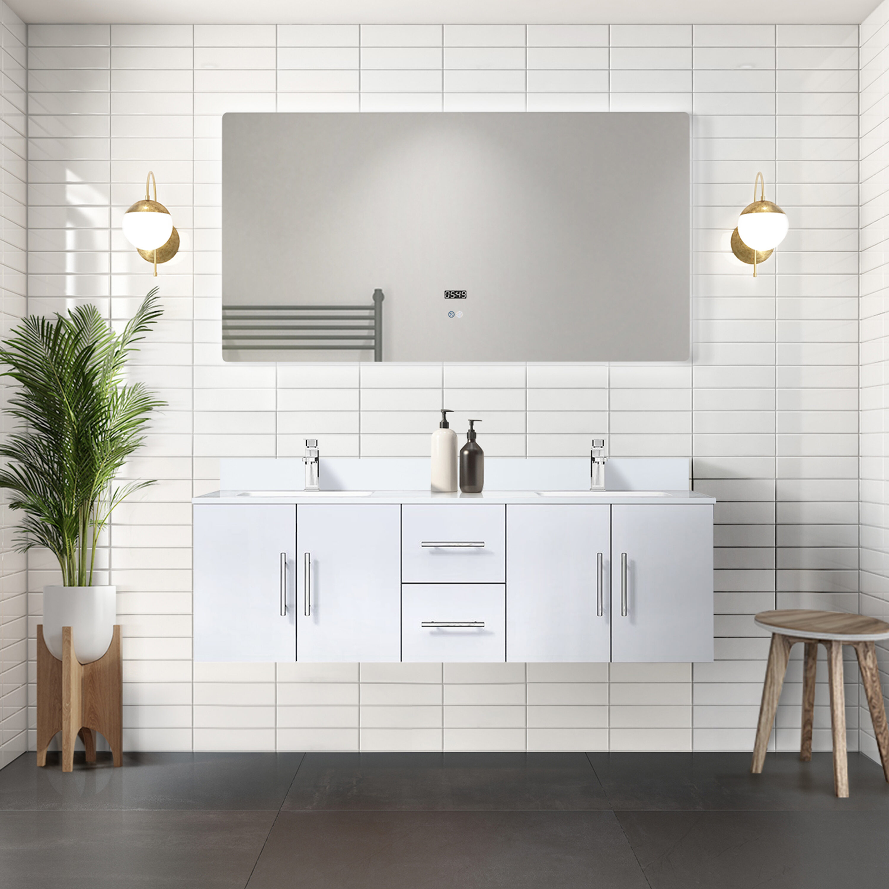Lexora LVG60DM200 Bath-Vanity-Combo - View #8