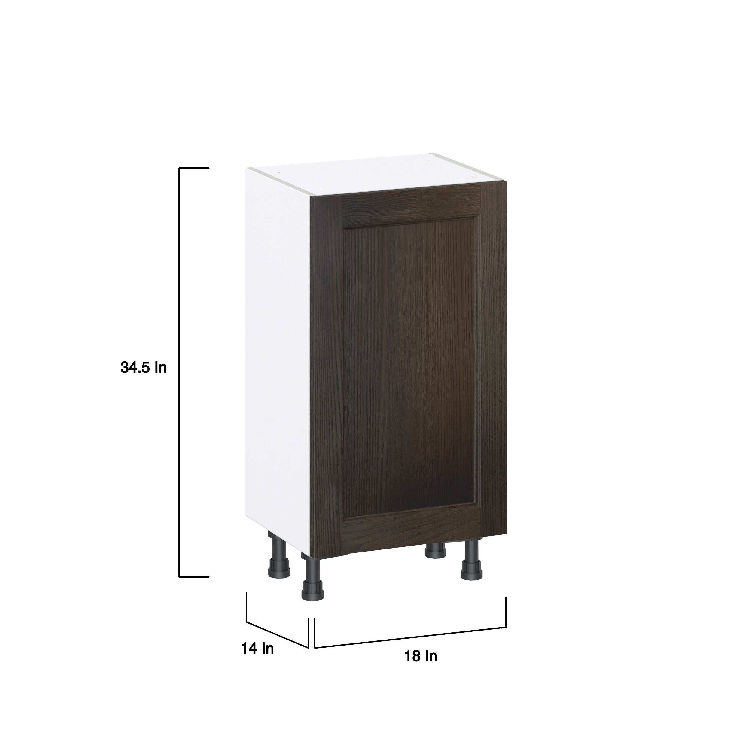 Hugo&Borg DSB1814FHI3(L/R)-MO Cabinets-Kitchen - View #4